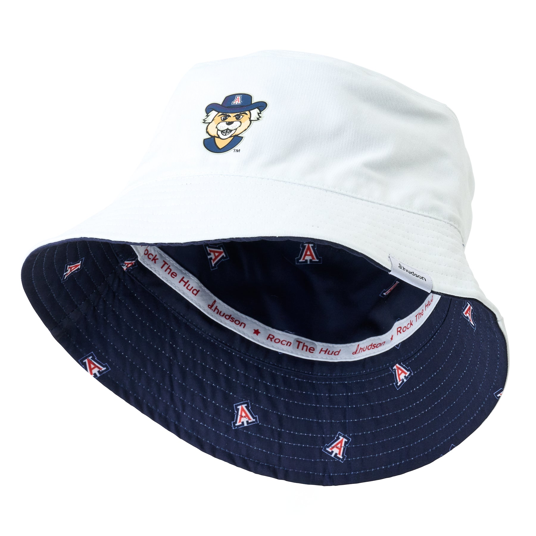 University of Arizona - Reversible Bucket Wilbur (White/Navy)