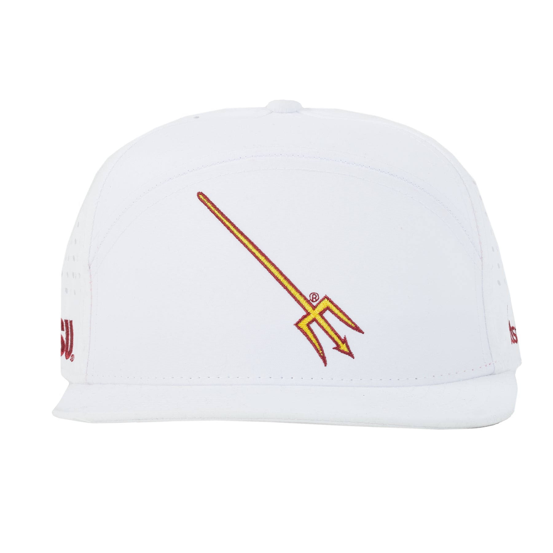 ASU - Pitchfork 5 Panel Crossbar (White/Maroon/Gold)