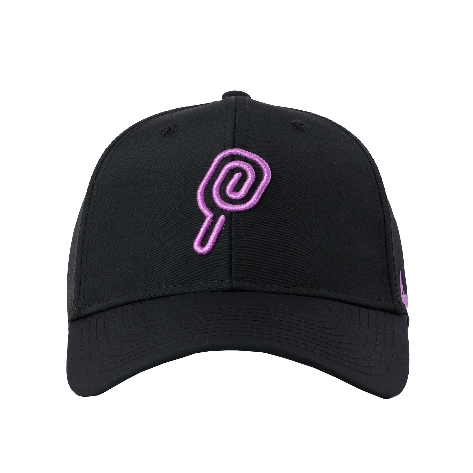 Swirlin' Paddle Ladies Fit (Black/ Neon Purple)