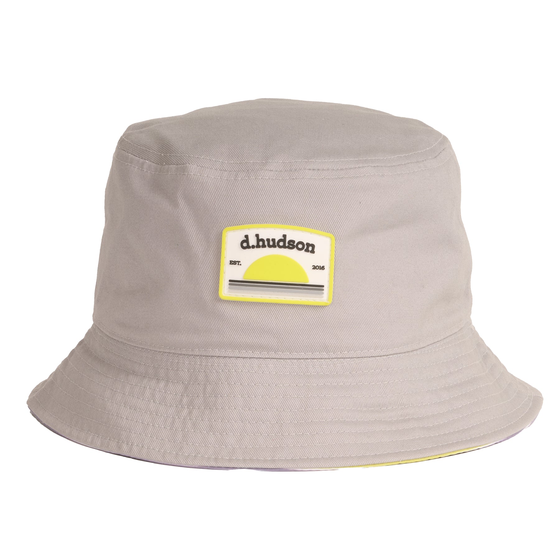 Sunset Bucket Hat (Gray/ Neon Green/ Black)