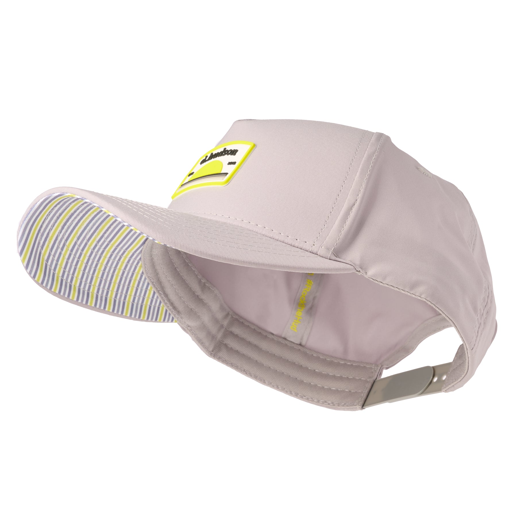 Sunset Hat (Gray/ Neon Green/ Black)