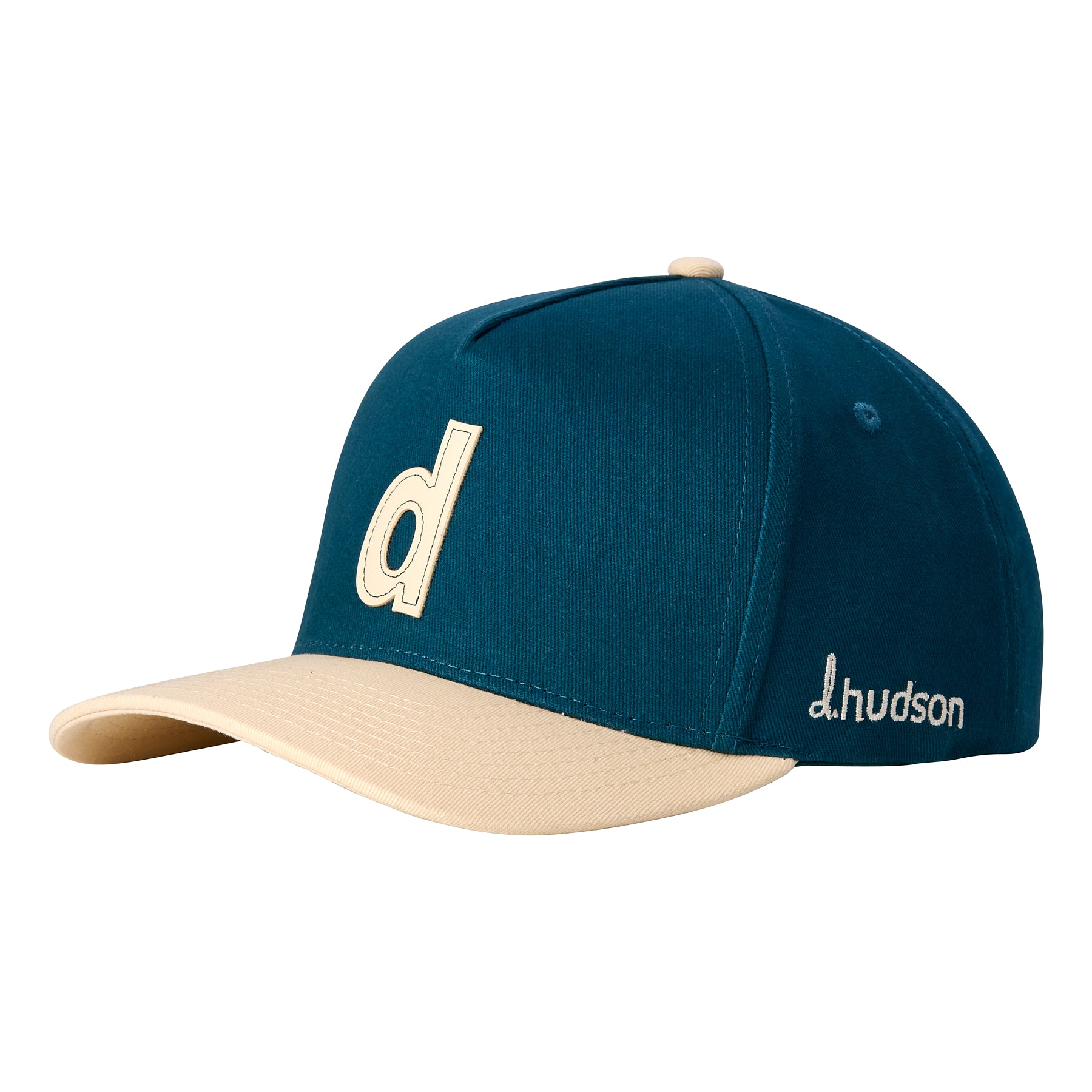 Varsity d (Blue/Cream)