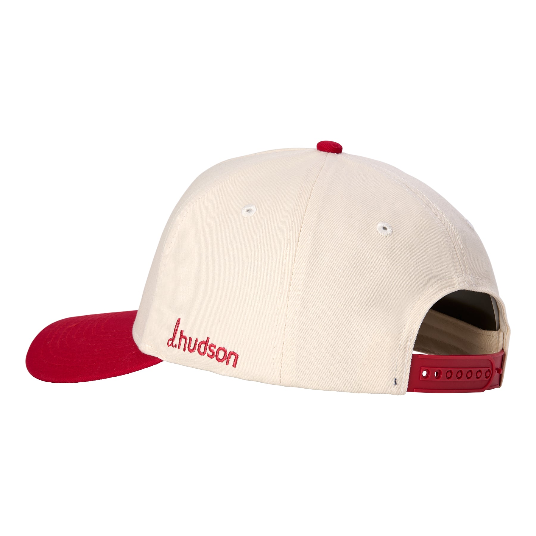 Varsity d (Cream/Red)