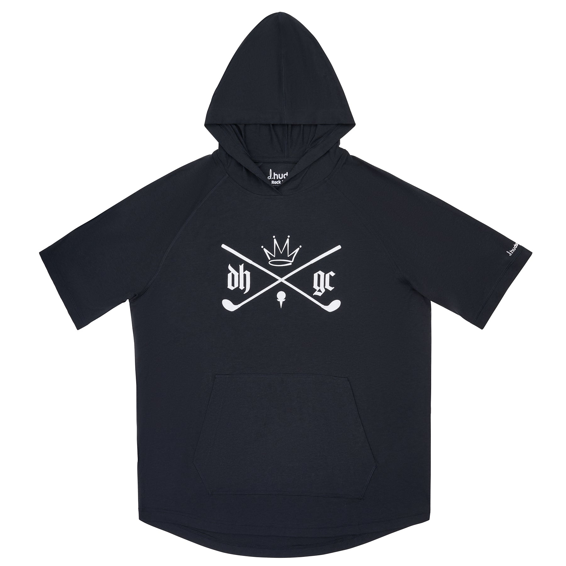 DH/GC Hoodie Tee (Black)
