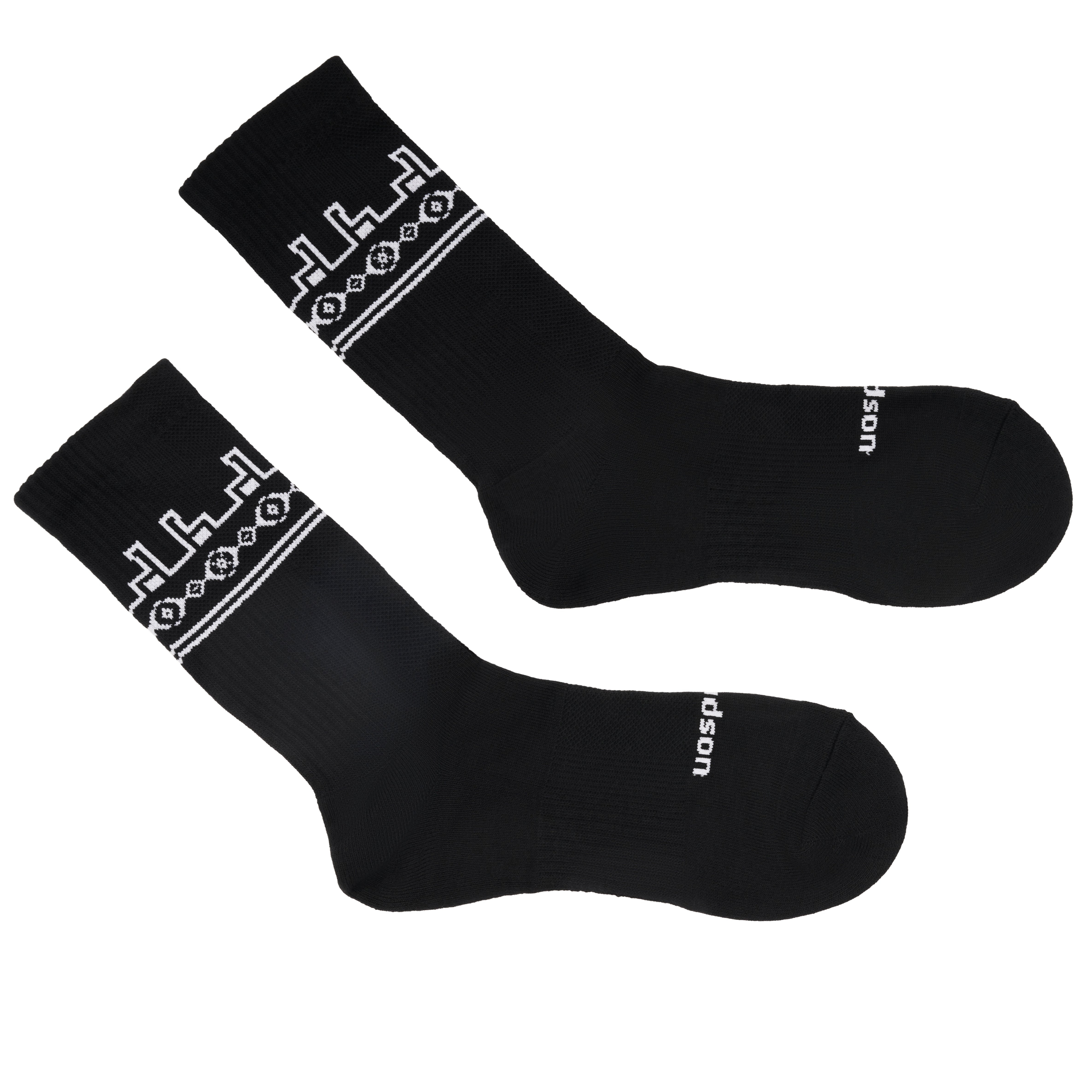 Tribal Print Socks (Black)
