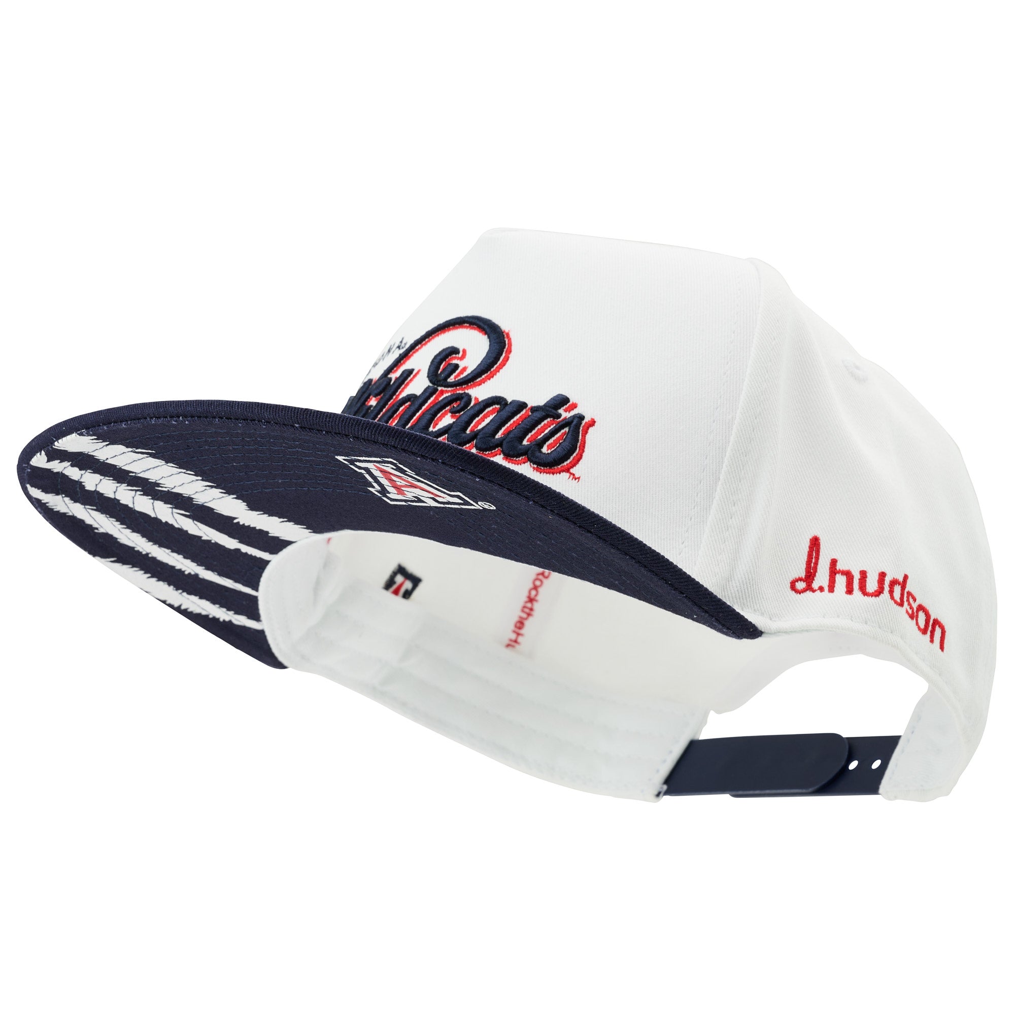University of Arizona - 5P Cotton Twill "Wildcats" (White/Navy)