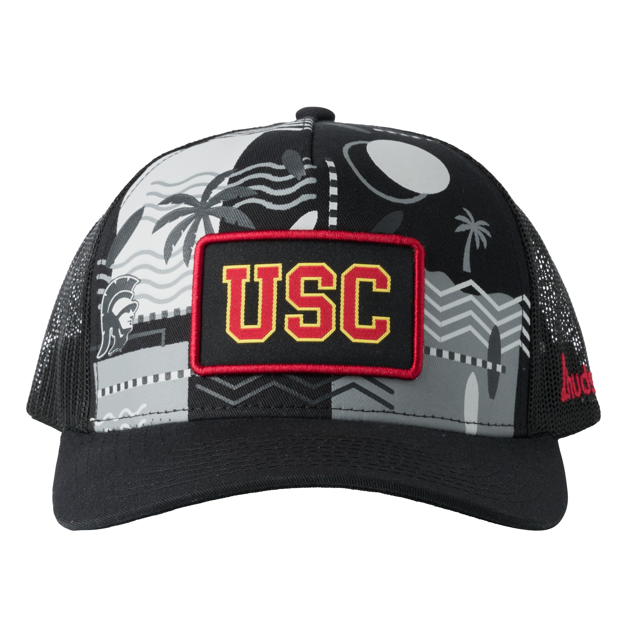 University of Southern California - 5P Trucker Mesh "USC" (Black)