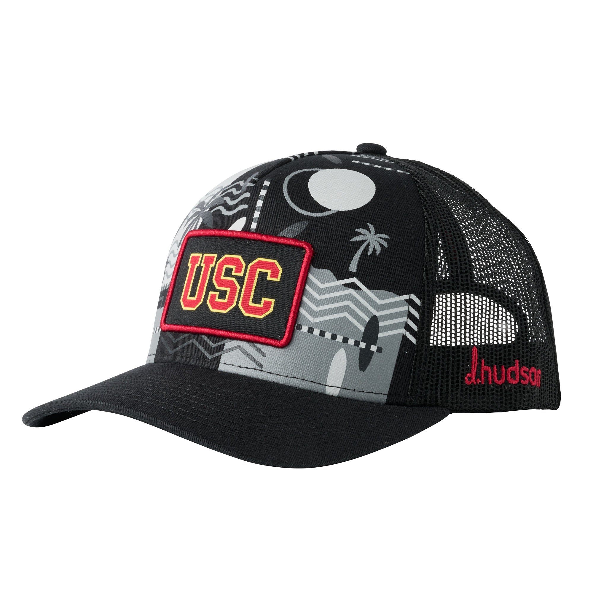 University of Southern California - 5P Trucker Mesh "USC" (Black)