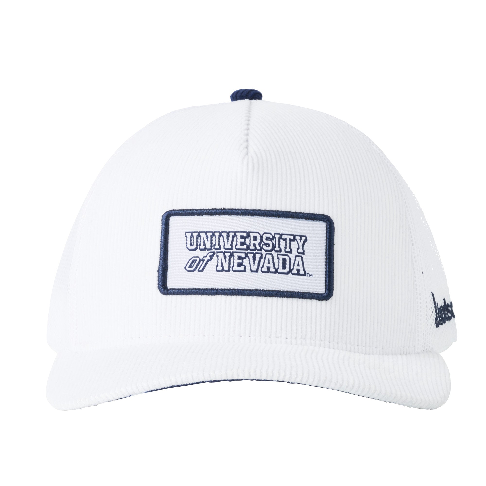 University of Nevada - 5P Corduroy Trucker Mesh "University of Nevada" (White)