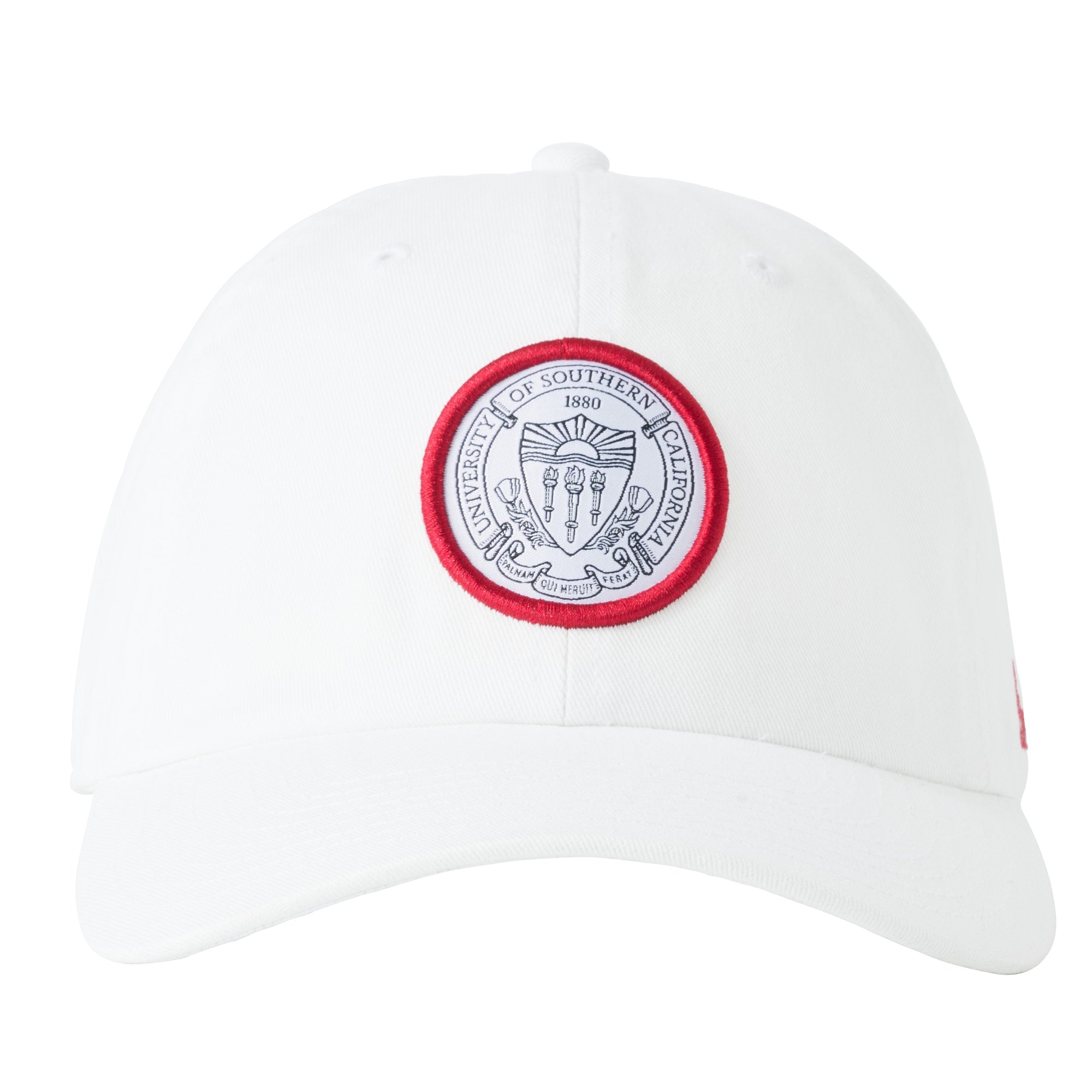 University of Southern California - 5P Cotton Twill Seal (White)