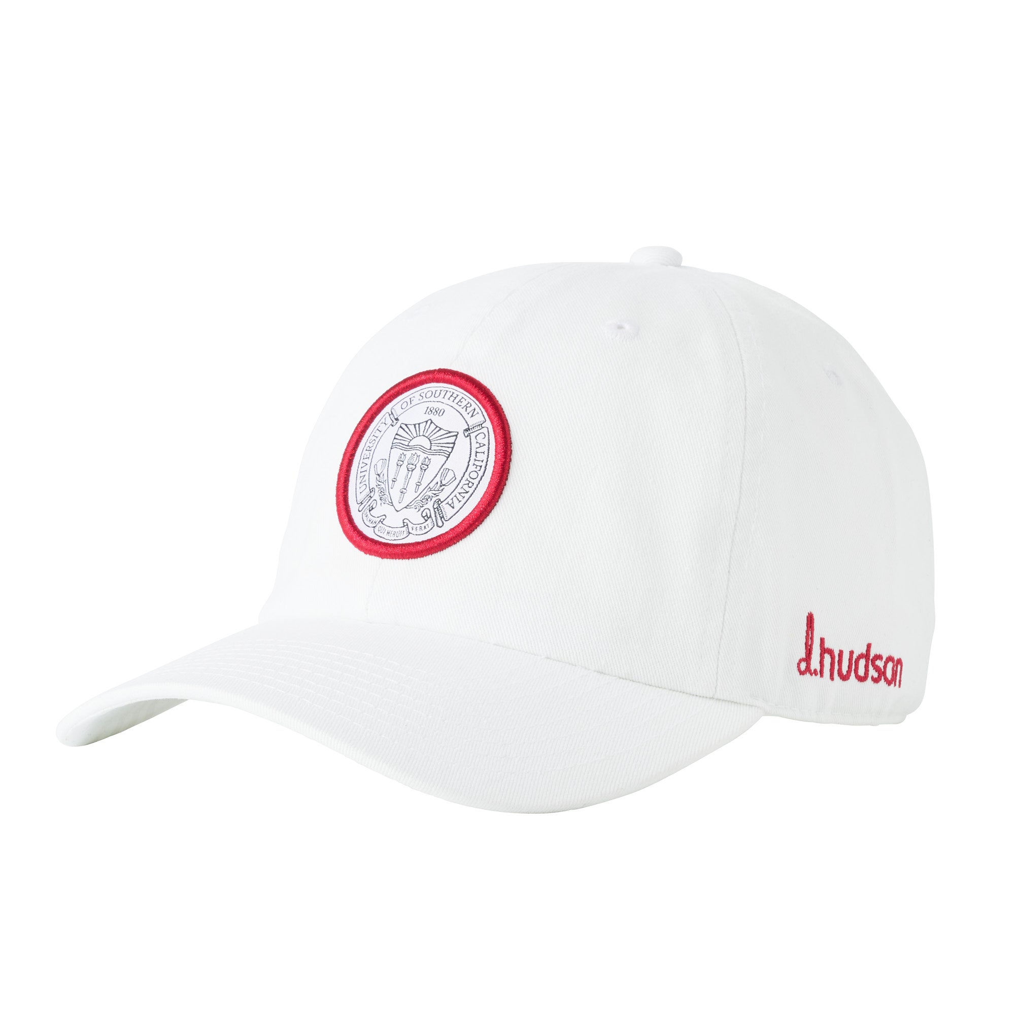 University of Southern California - 5P Cotton Twill Seal (White)