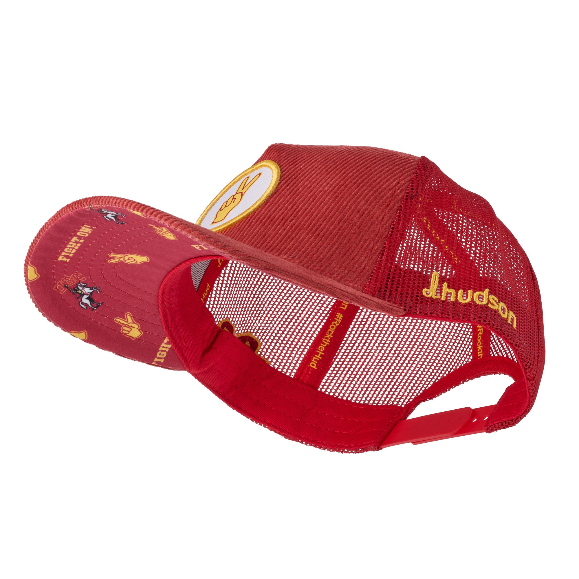 University of Southern California - 5P Corduroy Trucker Fight On (Red)