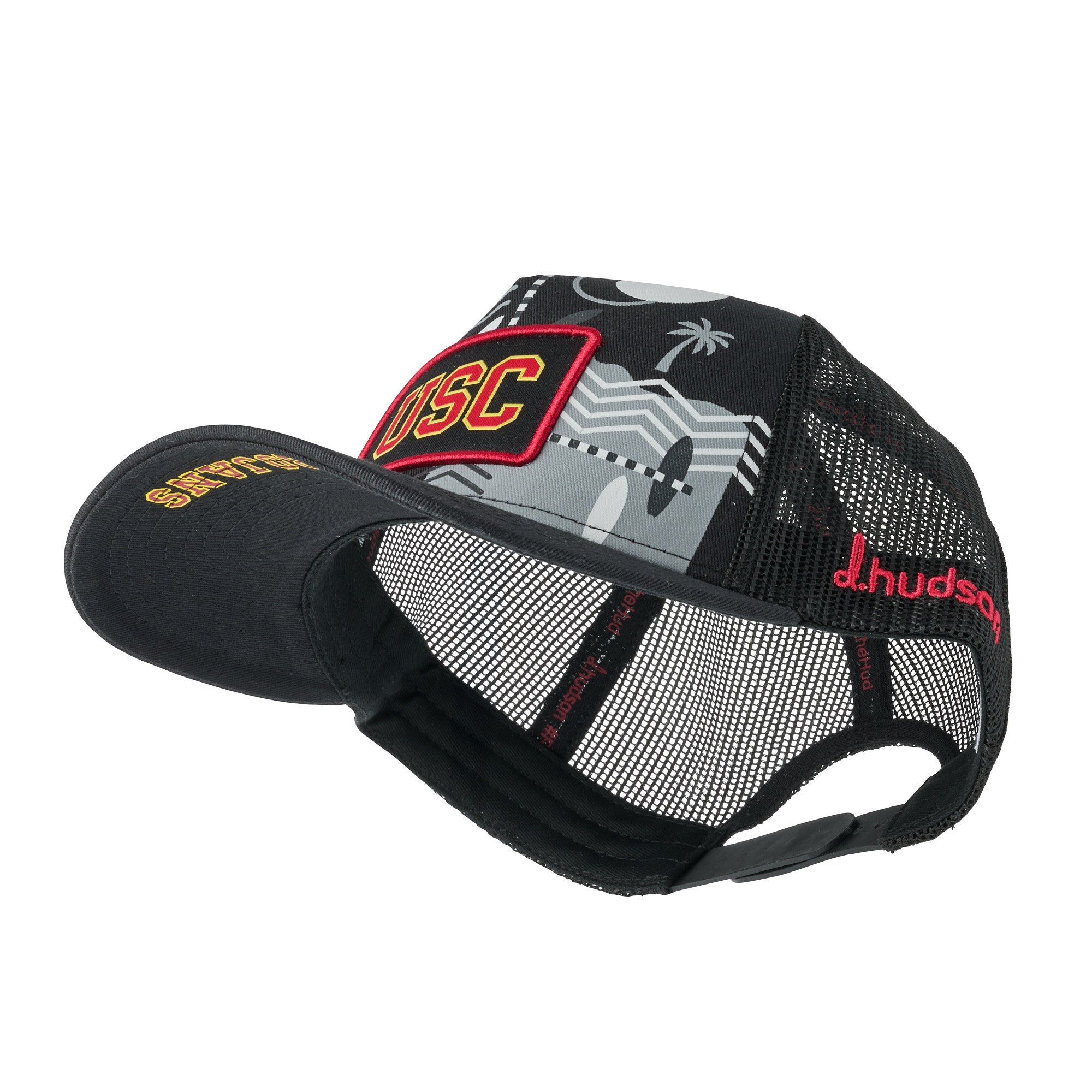 University of Southern California - 5P Trucker Mesh "USC" (Black)