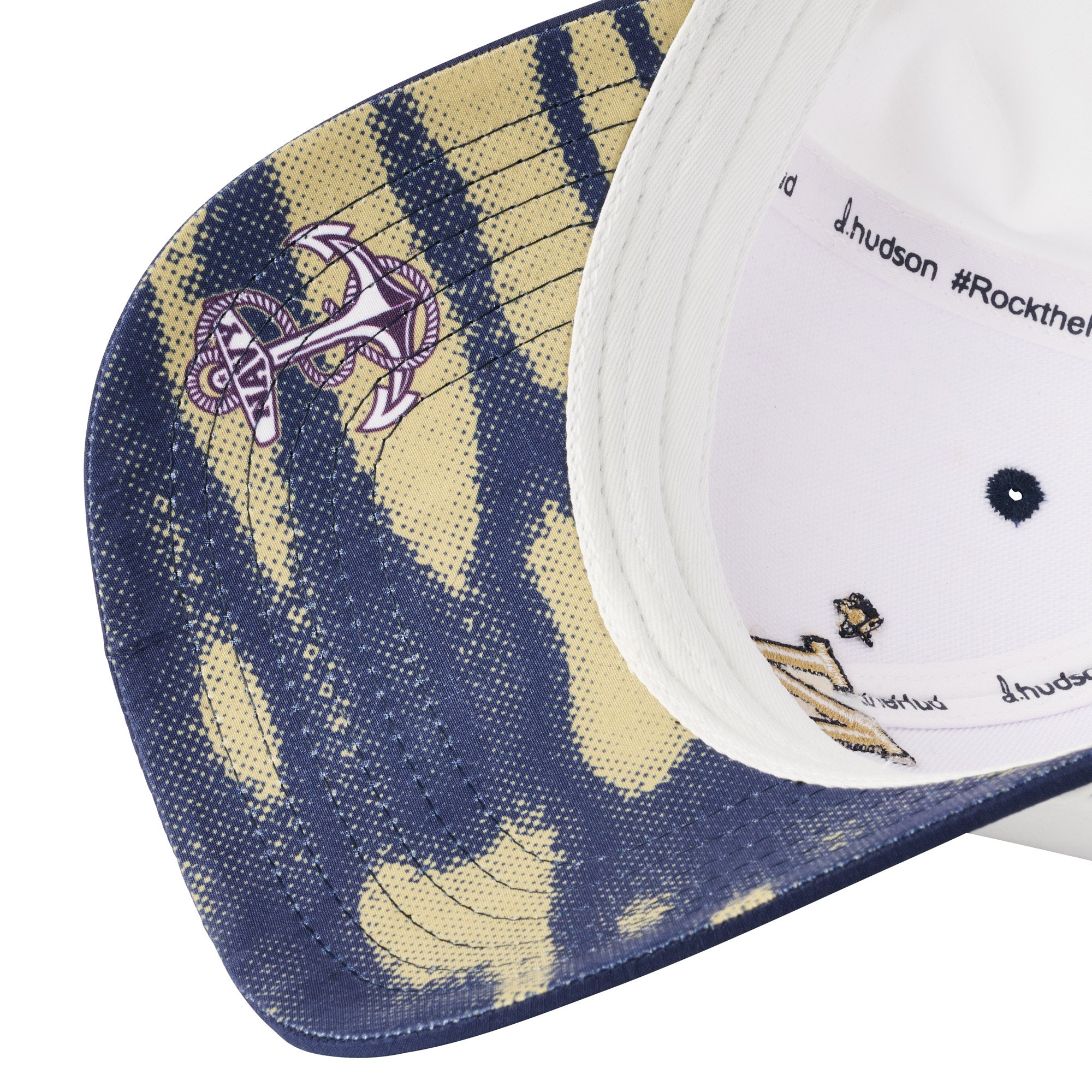 US Naval Academy - 6P Ripstop Rope "N Navy" Logo (White/Navy)