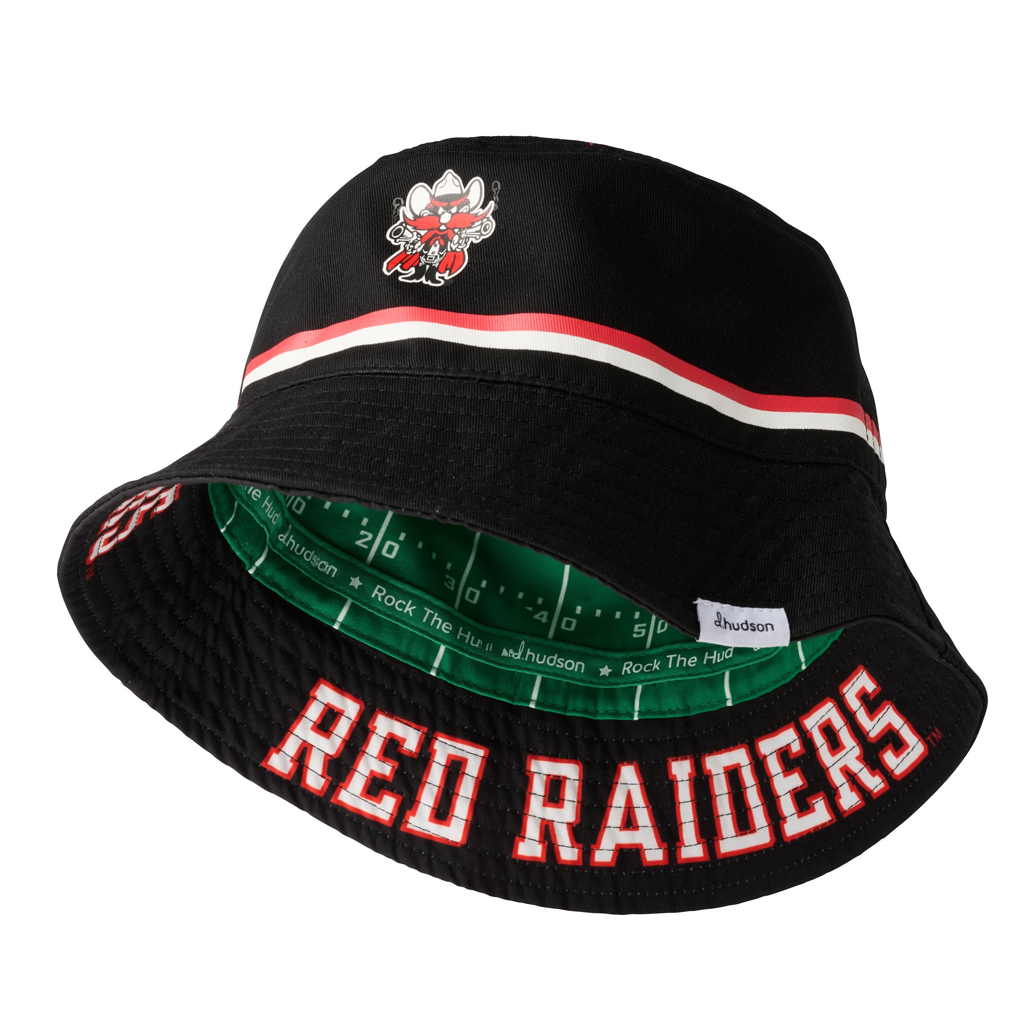 Texas Tech - Reversible Bucket Football (Black)