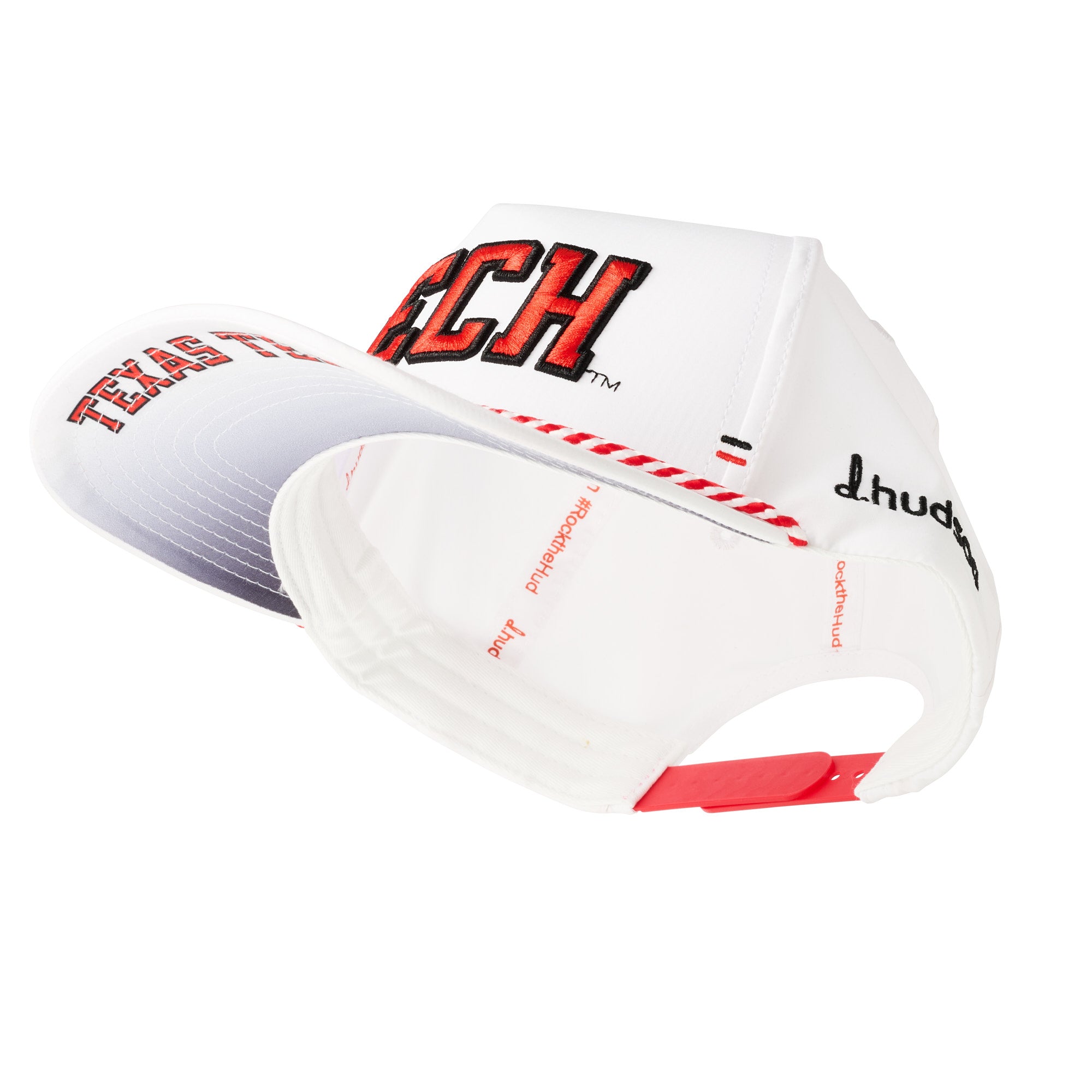 Texas Tech - 5P Polyblend Rope "Tech" (White)