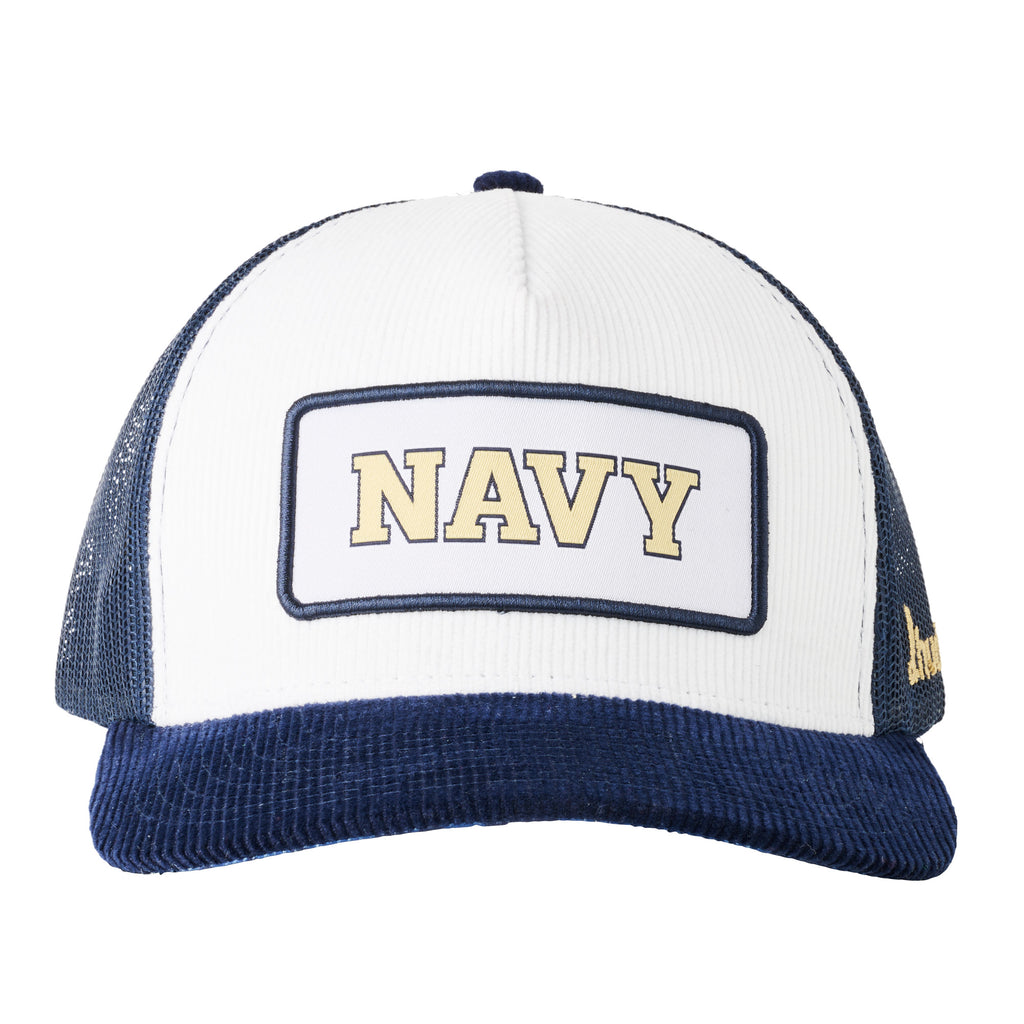 Casquette Corduroy Trucker Navy