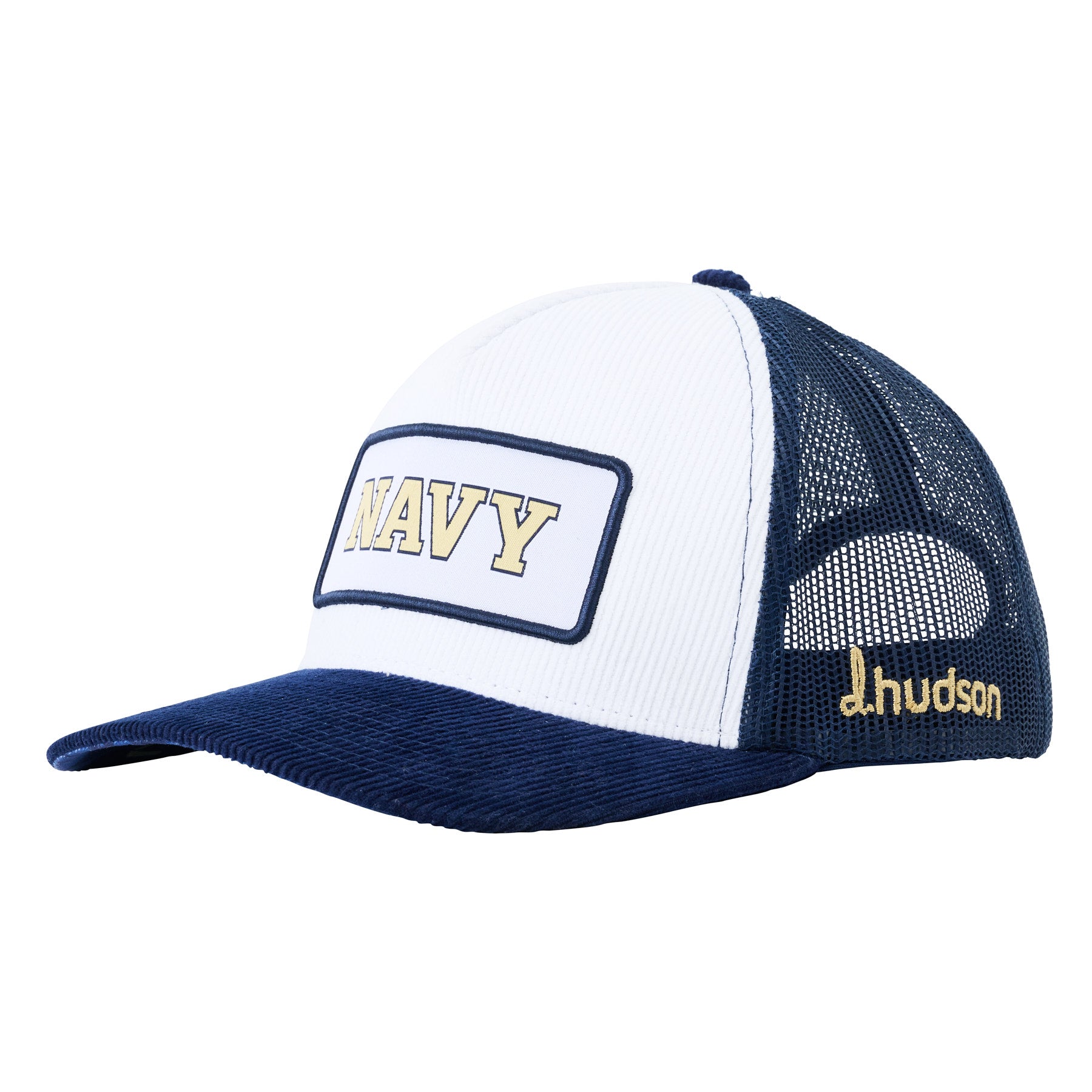 US Naval Academy - 5P Corduroy Trucker Mesh "Navy" (White/Navy)