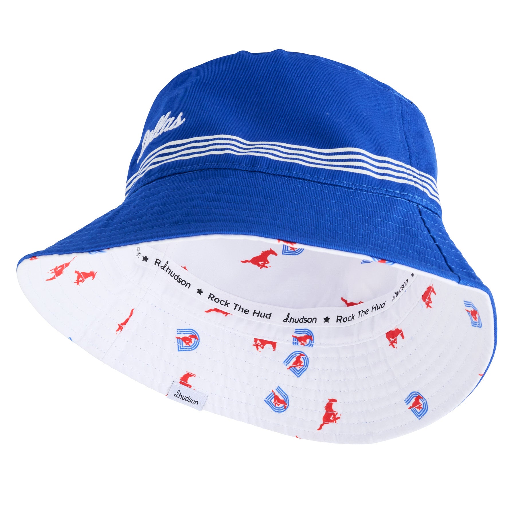 Southern Methodist University - Reversible Bucket (Blue/White)