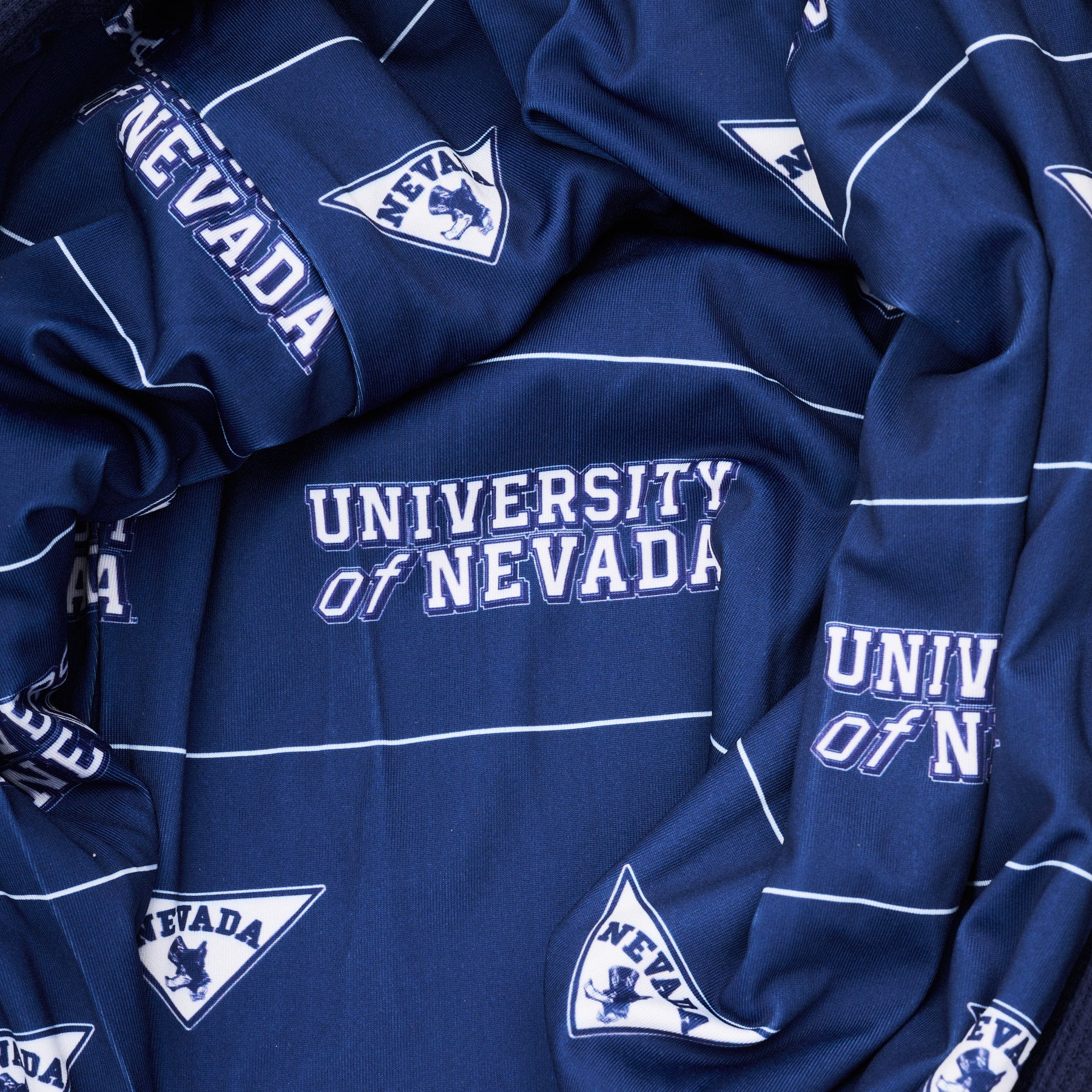 University of Nevada - Waffle Knit Hoodie (Navy)