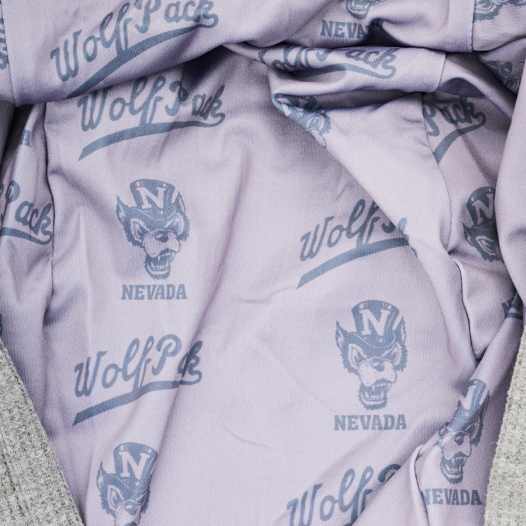 University of Nevada - Waffle Knit Hoodie (Gray)