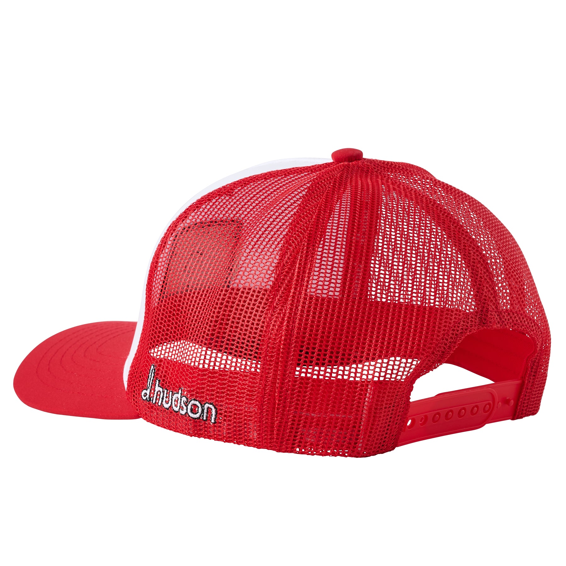 San Diego State University - 5P Trucker Mesh SD Patch (White/Red)