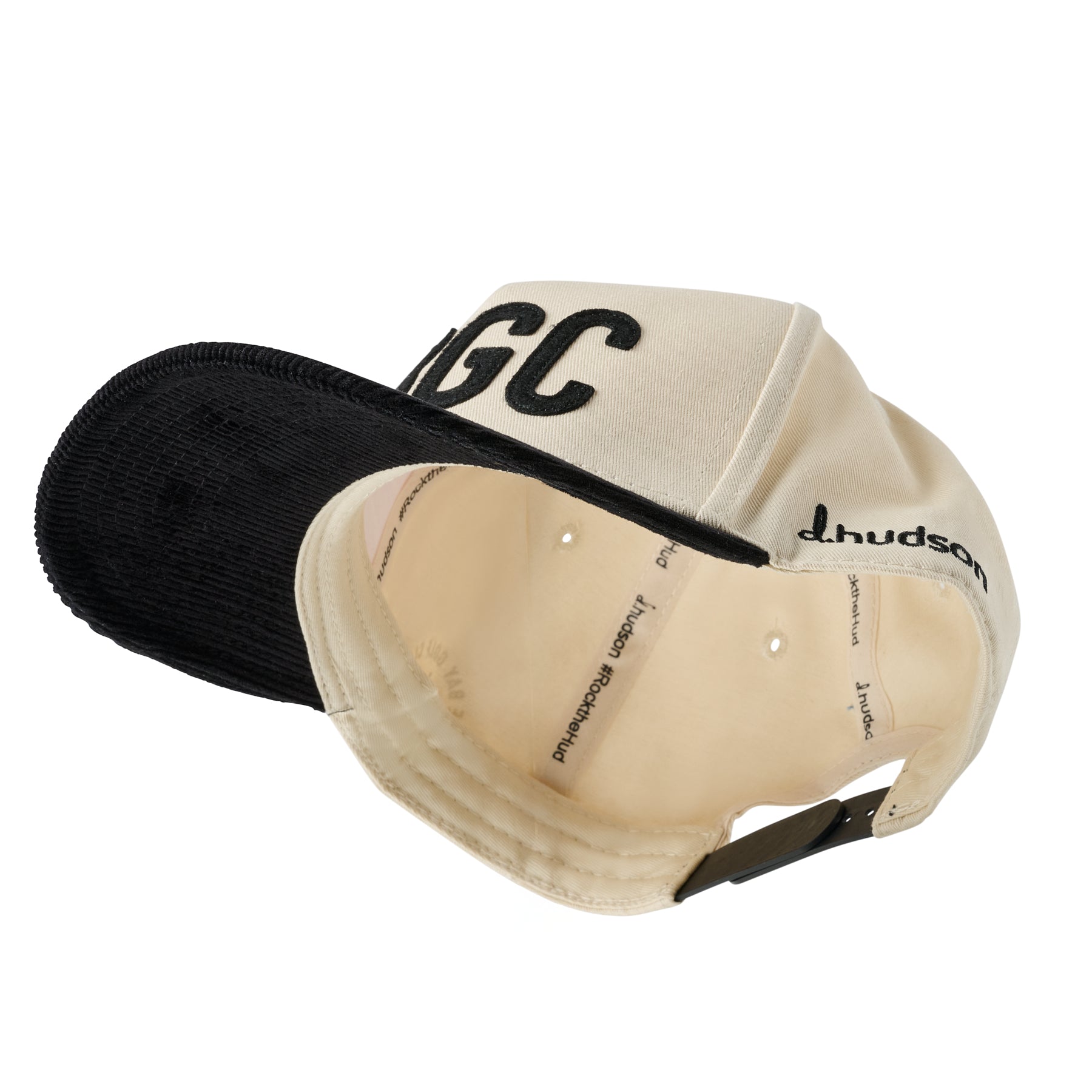The Bay Golf Club - 5P Cotton Twill/Corduroy "TBGC" (Cream/Black)