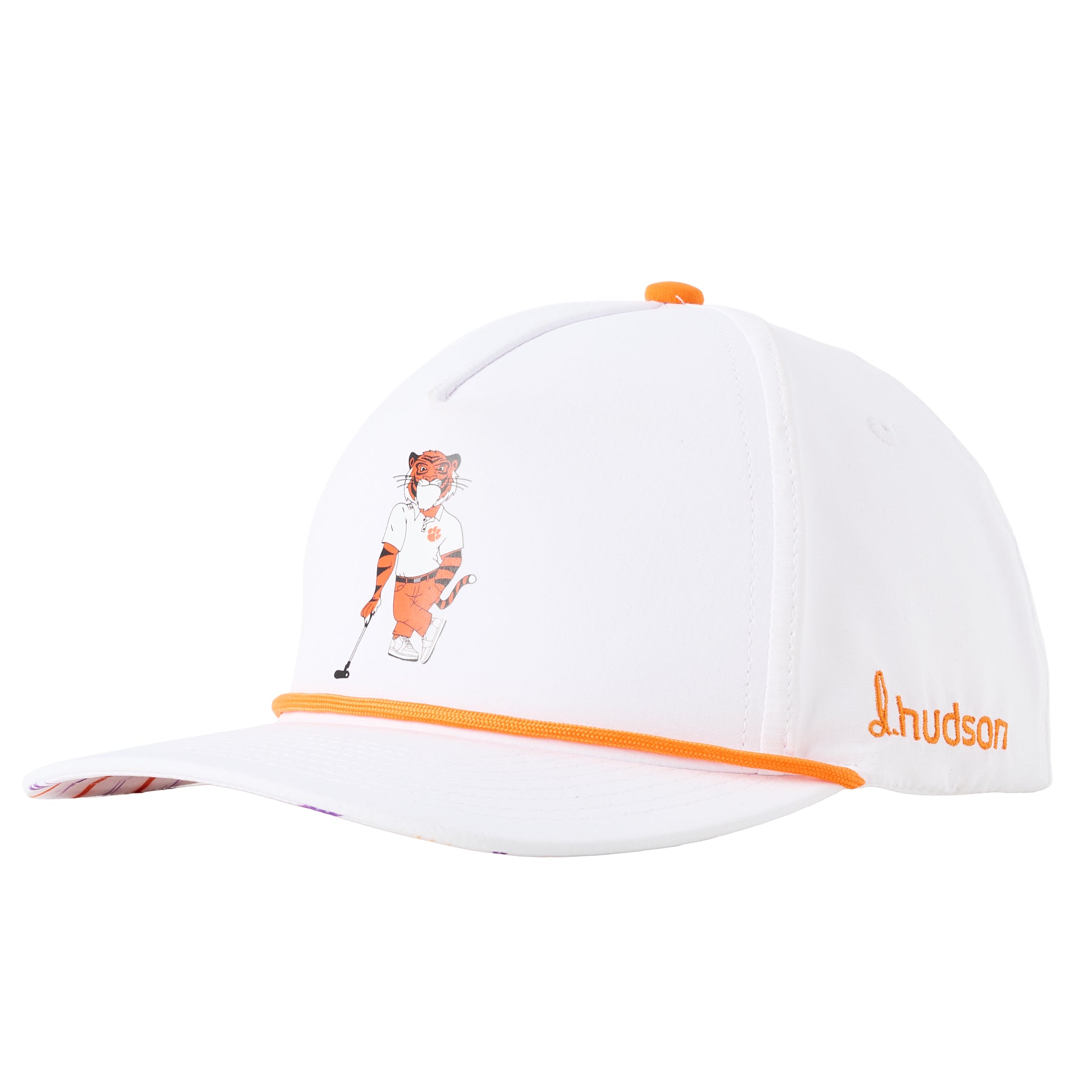 Clemson University - 5P Ripstop Rope Golf (White)