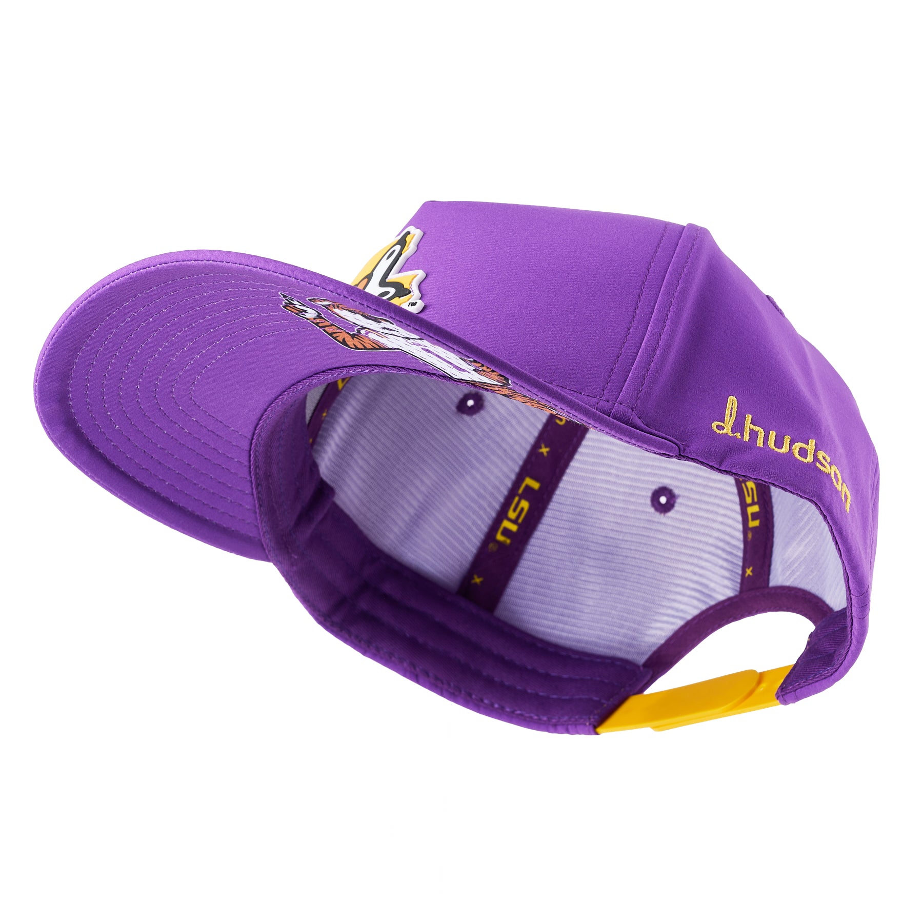 Louisiana State University - 5P Polyblend L Tiger hand (Purple)