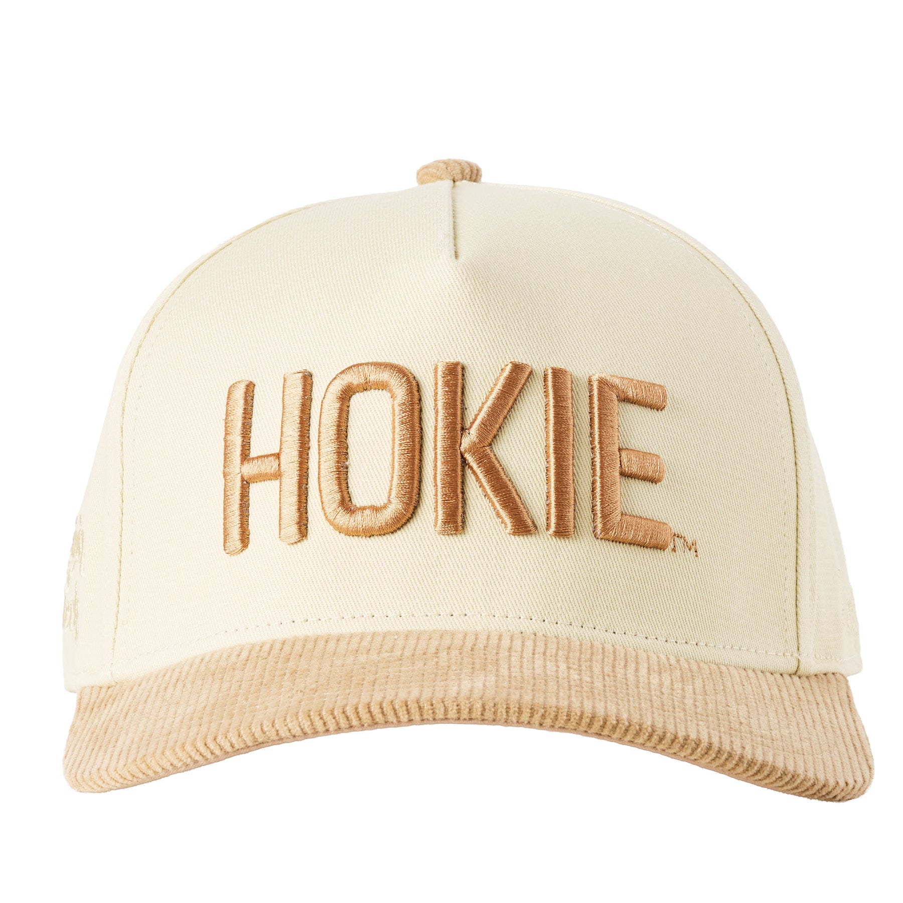 Virginia Tech - 5P Cotton Twill Corduroy "Hokie" (Cream/Khaki)