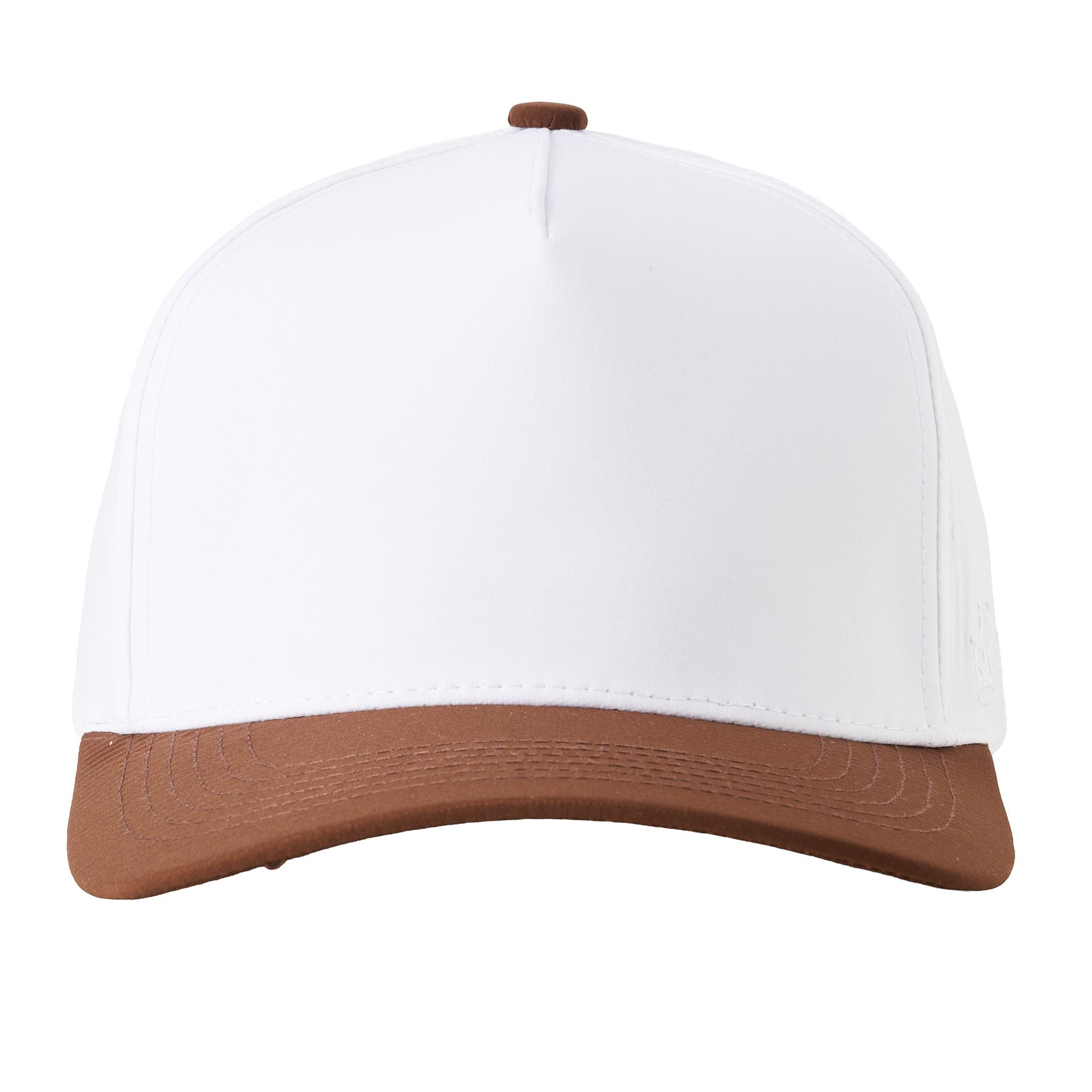 5 Panel Microfiber - Brown/white