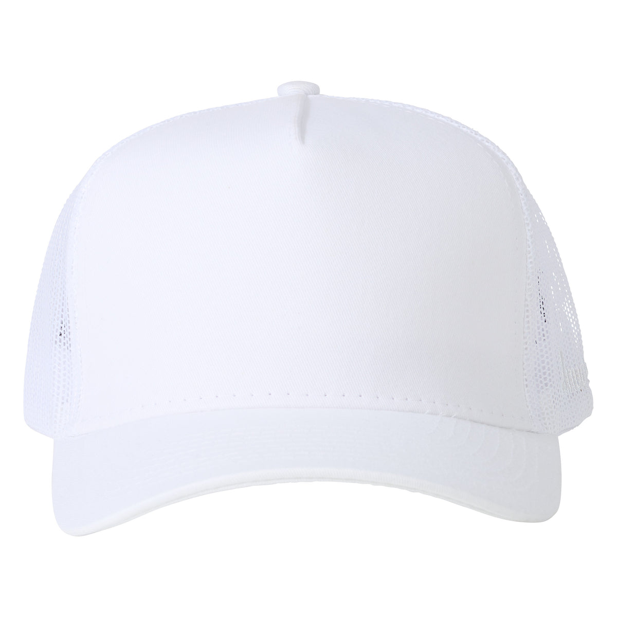 5 Panel Trucker Mesh - White