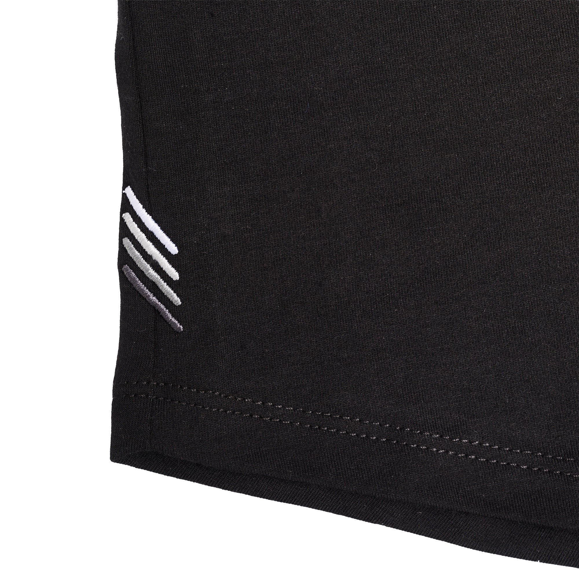 d.crown scalloped Tee (Black)