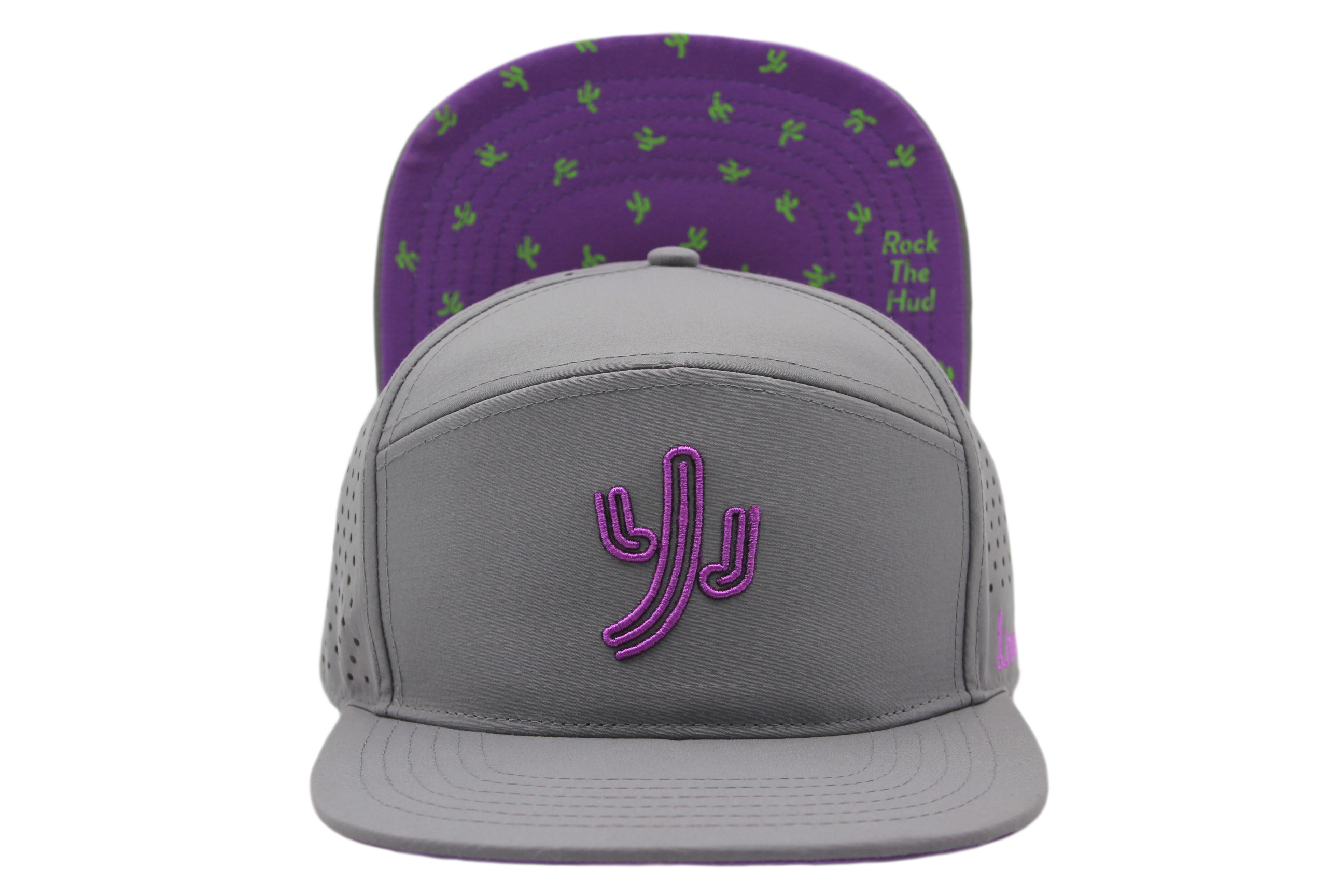 Dancin' Cactus (Gray/Purple)