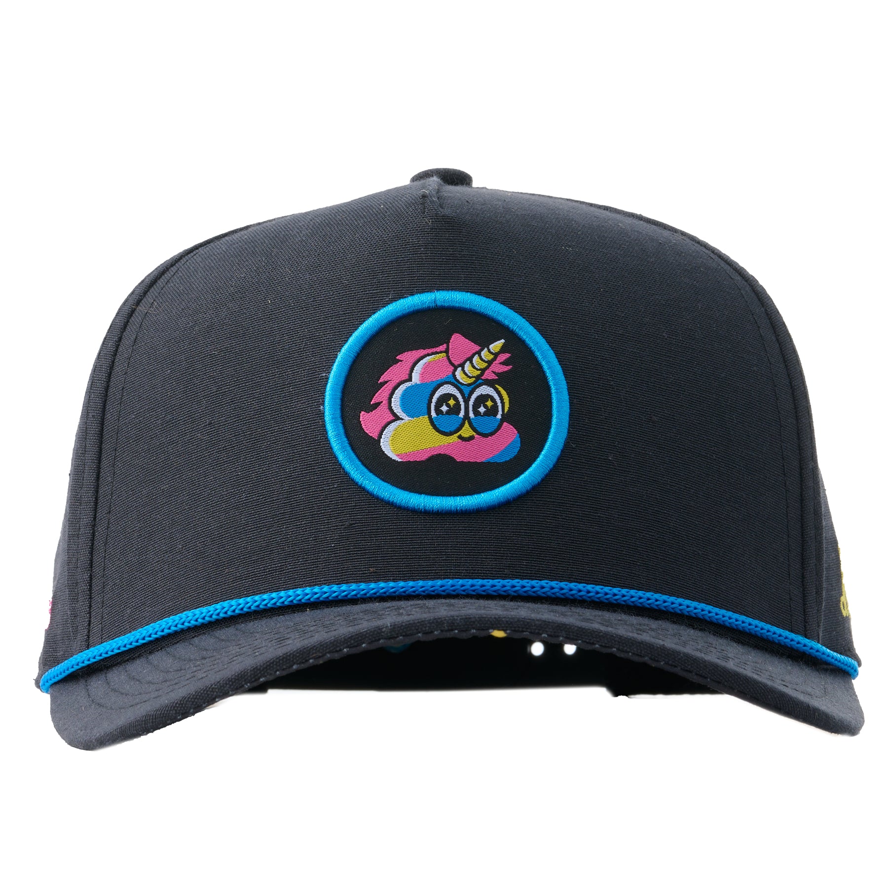 Unicorn Sh t Corporate Bro Black Teal d.hudson Golfwear LLC