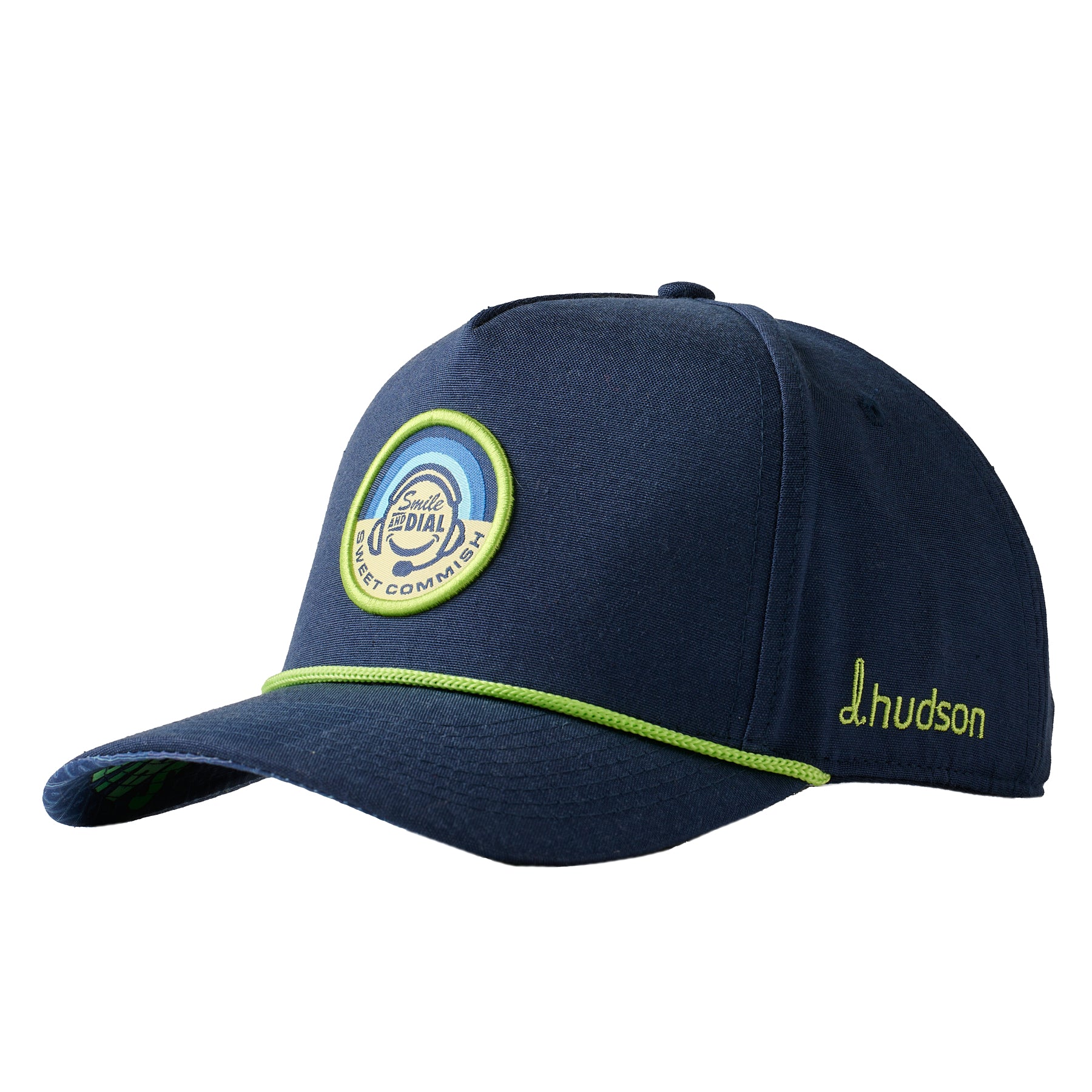 Smile and Dial - Corporate Bro (Navy/Lime)