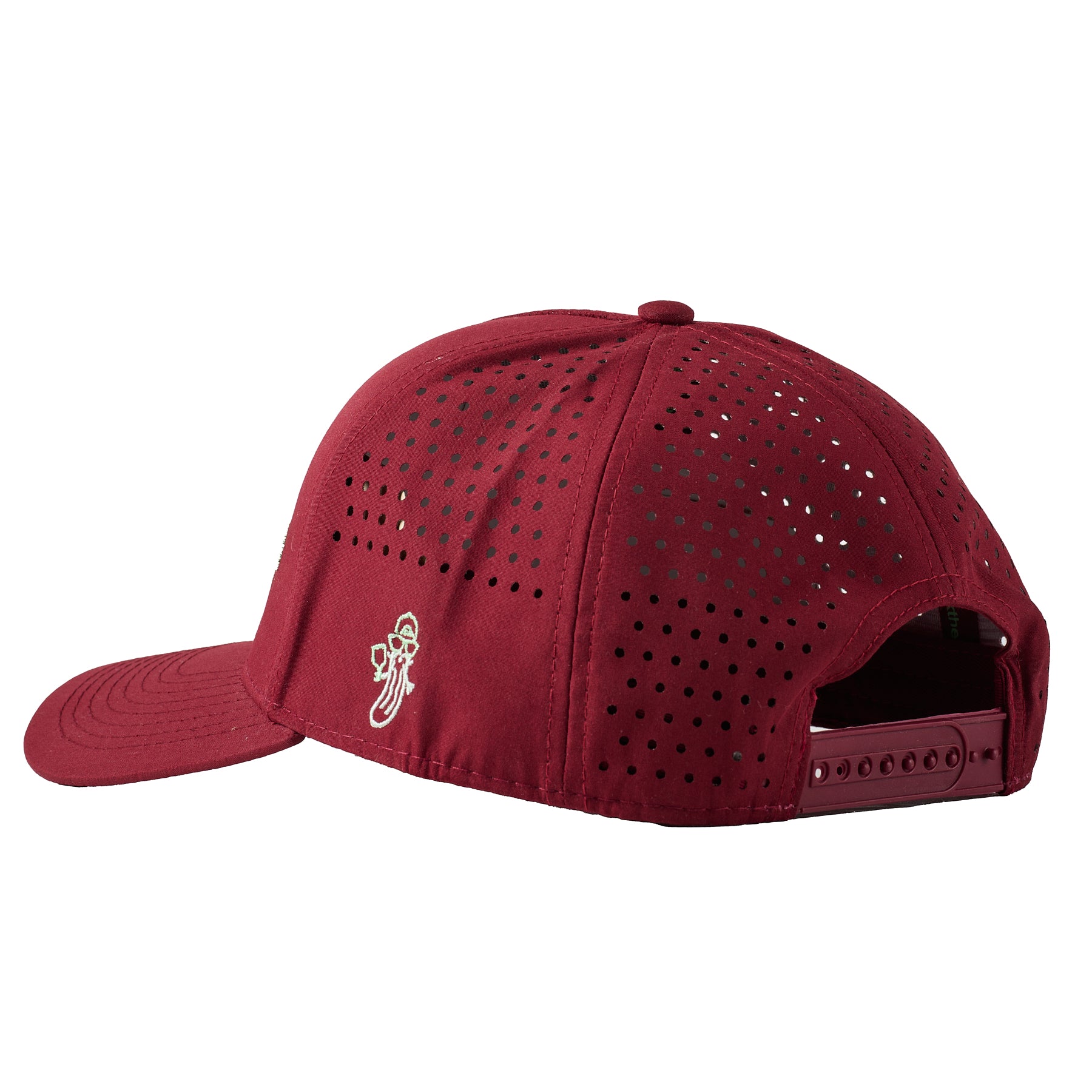 MISTER P Performance Hat (Burgundy/Mint)