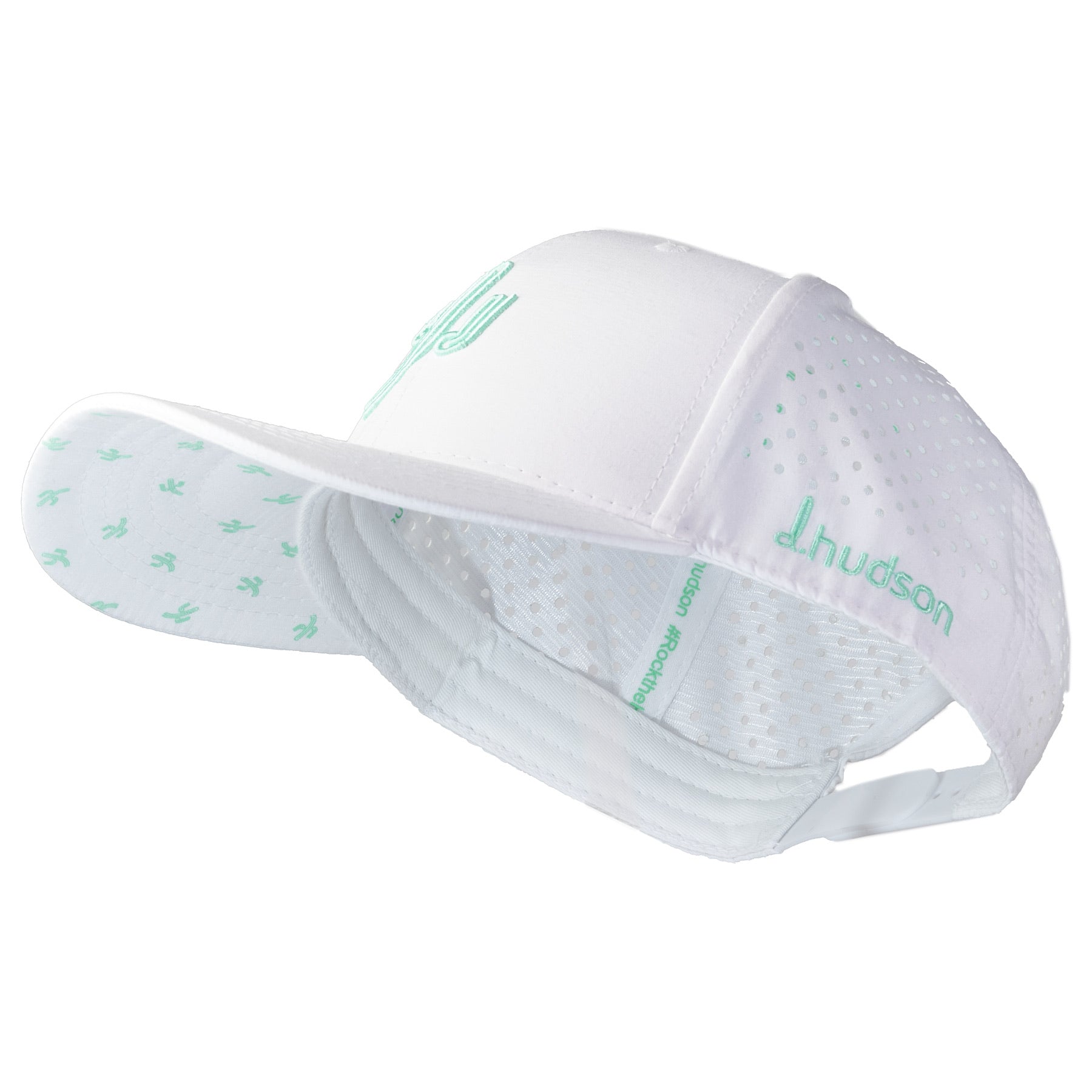 Dancin' Cactus 6 Panel (White/Spearmint/Mocha)