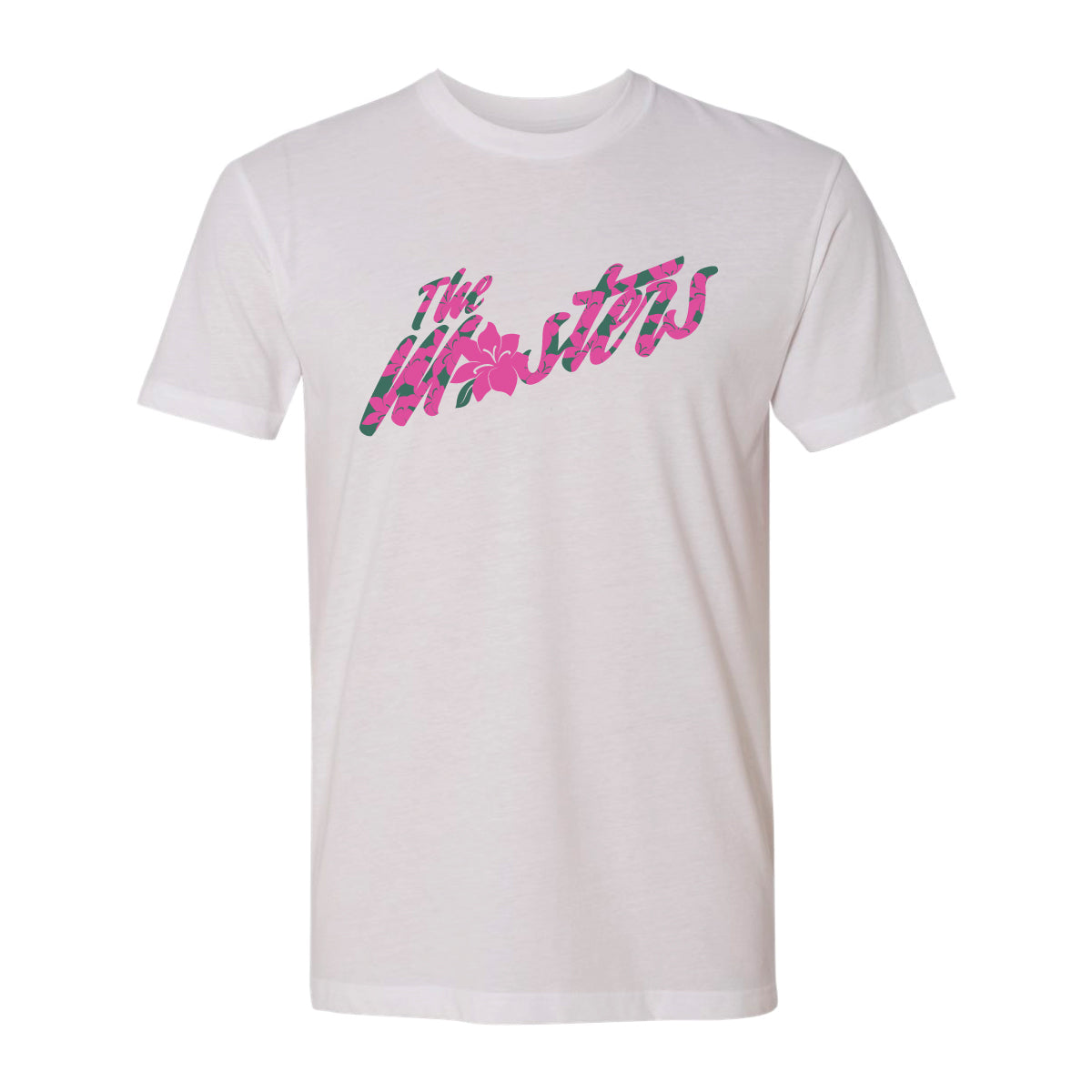 Golfwear, LLC AZALEA April (White/Pink/Green) T-Shirt d.hudson –