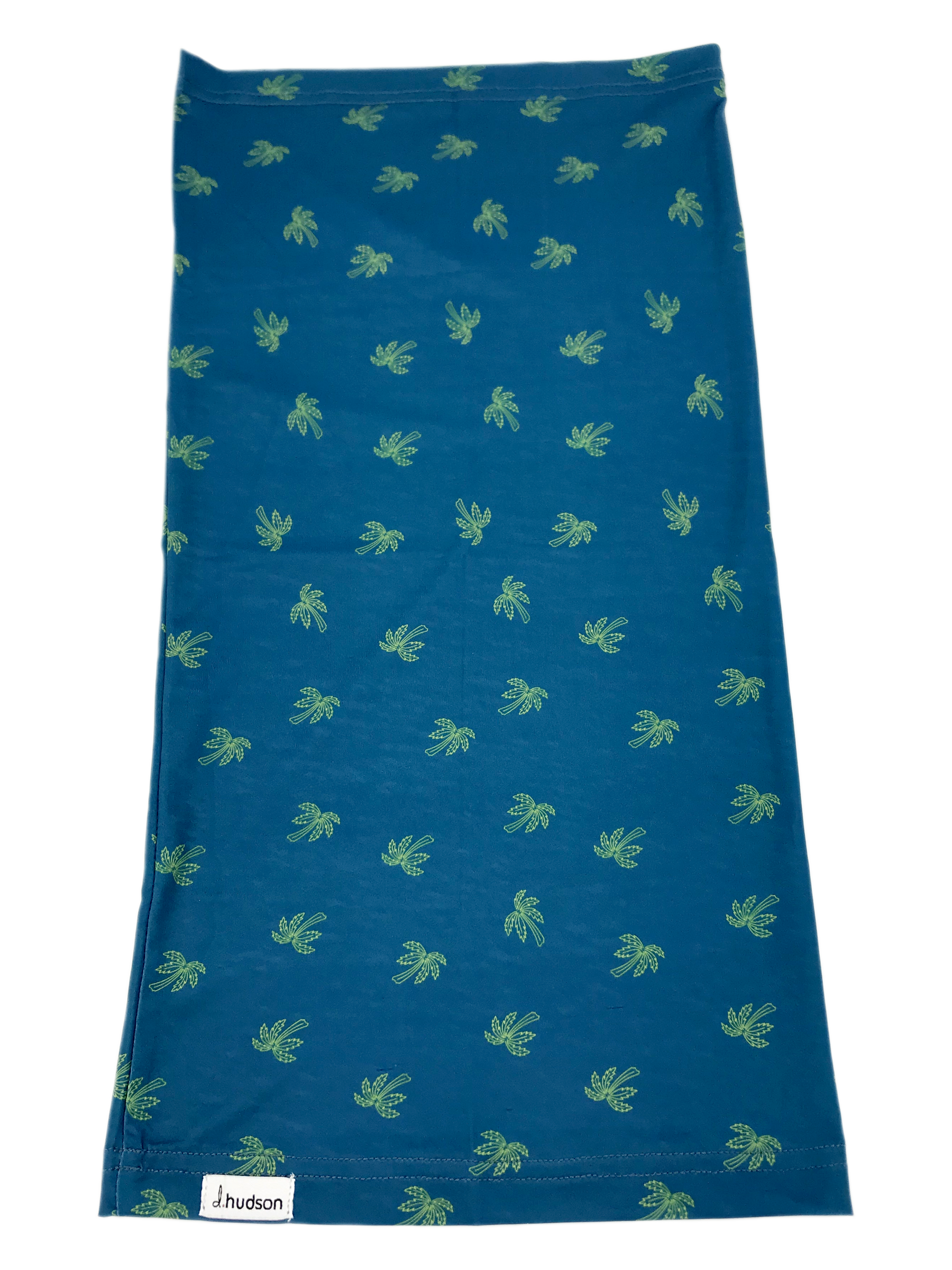 Shakin' Palm Neck Gaiter (Ocean/Citron)