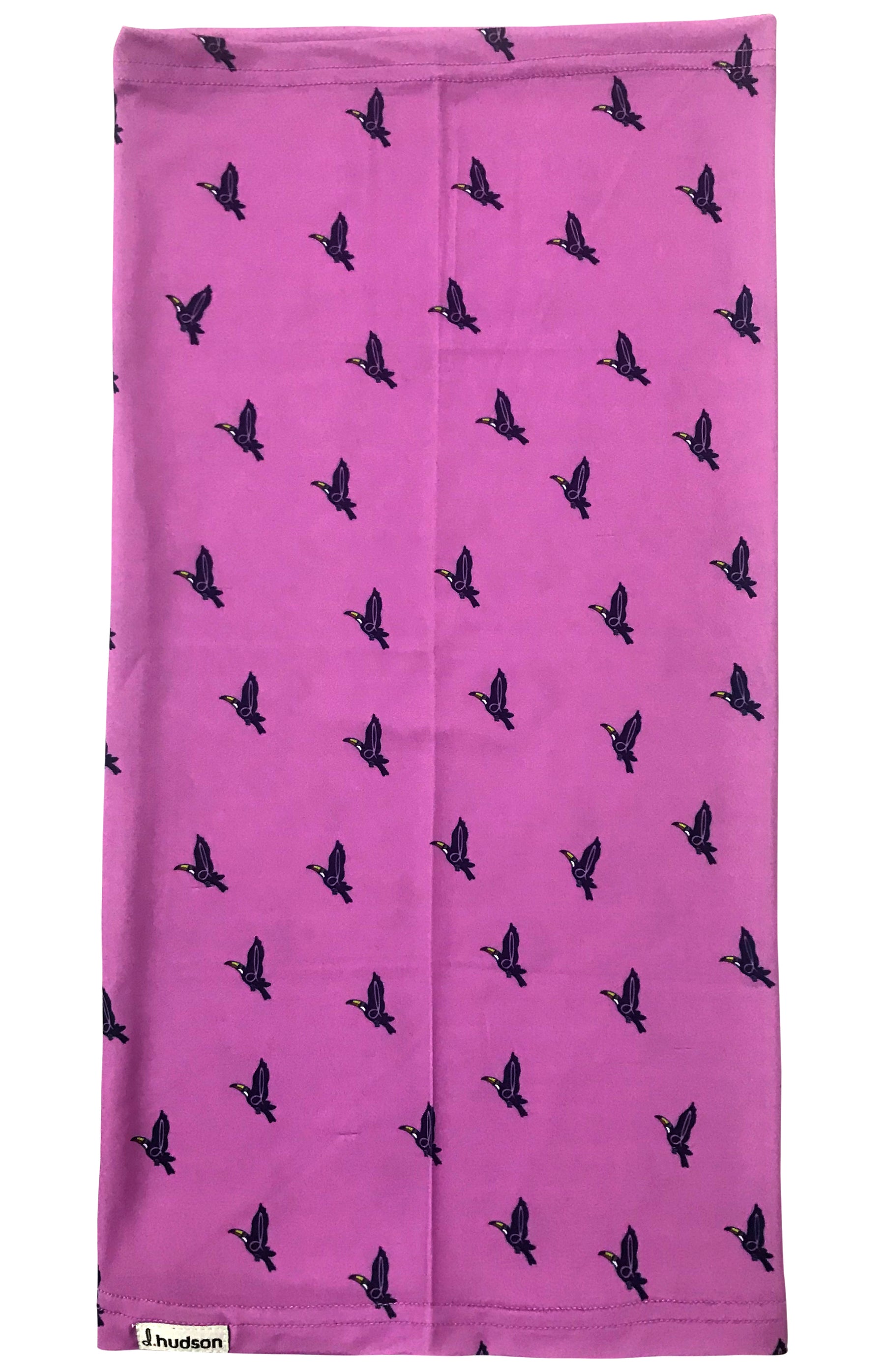 Singin' Toucan Neck Gaiter (Lt. Purple/Navy)