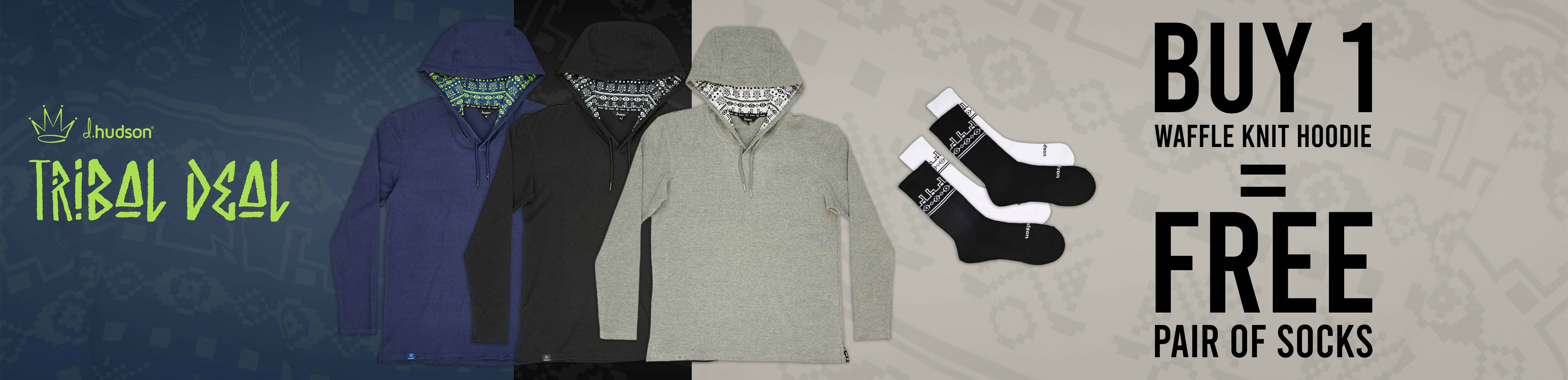 Tribal Hoodie and Tribal Socks