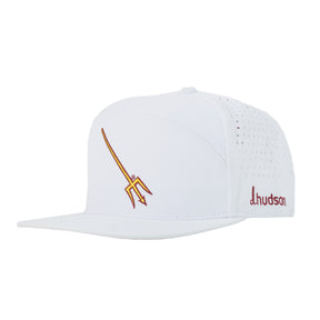ASU - Pitchfork 5 Panel Crossbar (White/Maroon/Gold)
