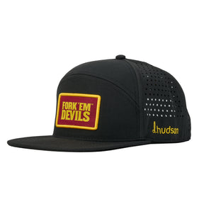 ASU - Fork ‘Em Devils 5 Panel Crossbar (Black/Maroon/Gold)