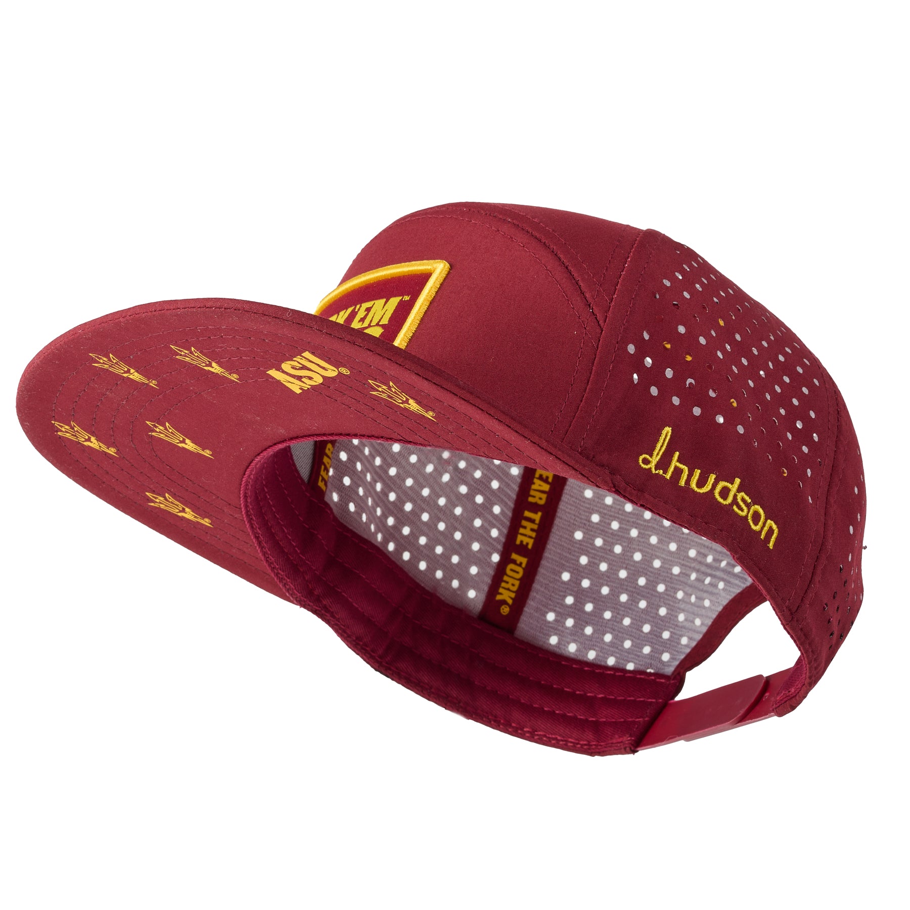 Arizona State University - Crossbar "Fork ‘Em Devils" (Maroon/Gold)