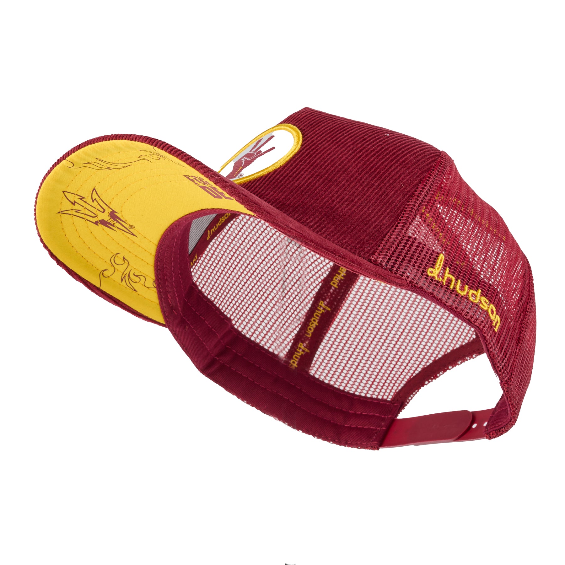 Arizona State University - 5P Corduroy Trucker Pitchfork Hand (Maroon/Gold)