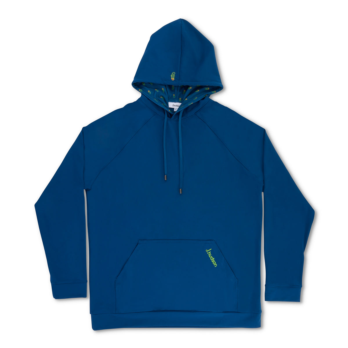 Mister P Hoodie (Navy/Lime)