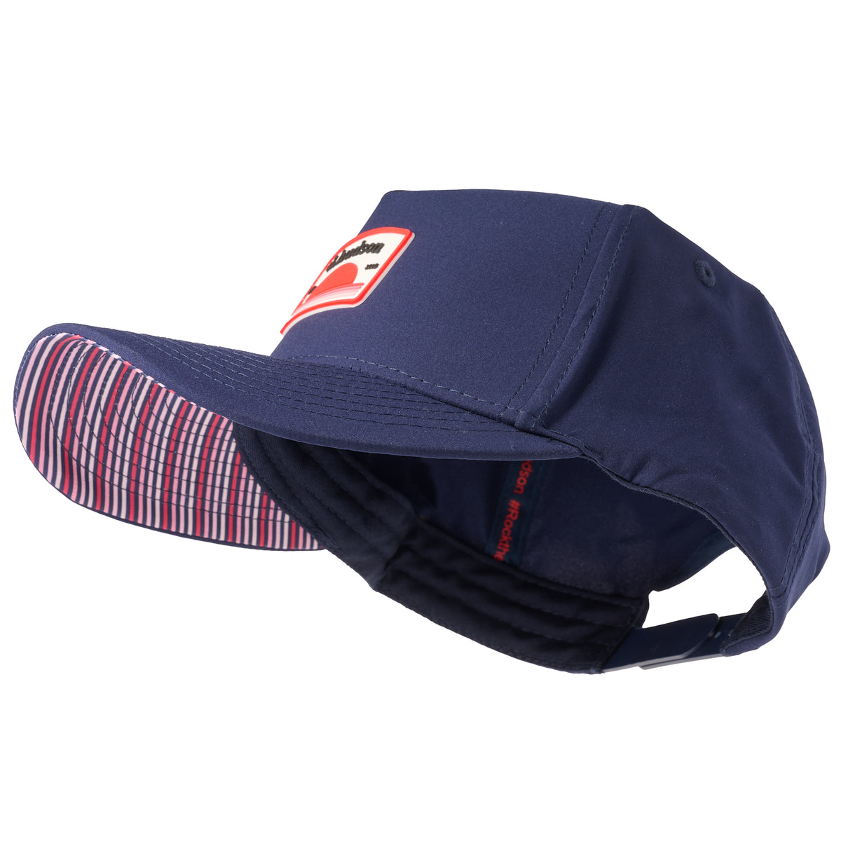 Sunset Hat (Navy/Red/Pink)