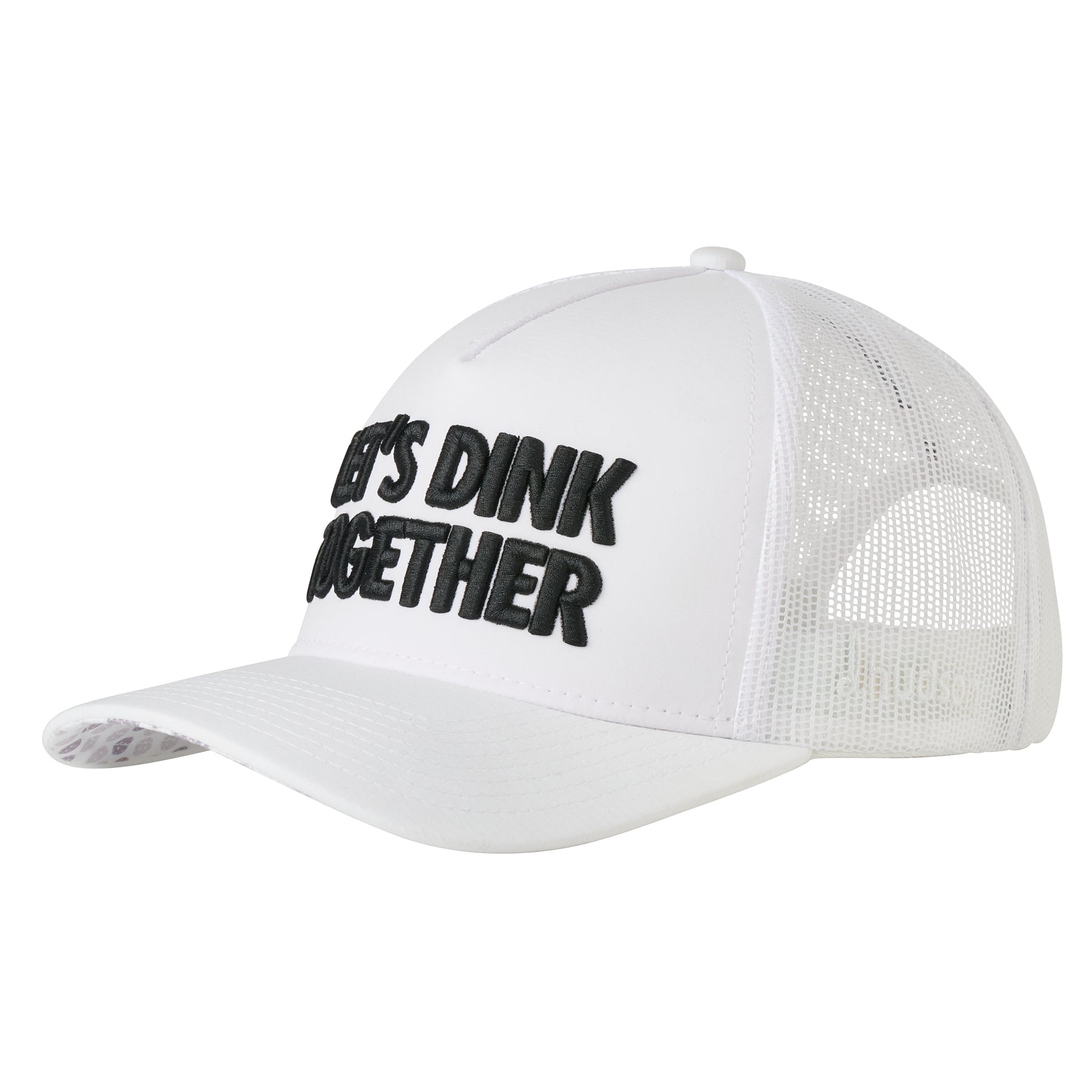 Pickleball Organized - Let's Dink Together (White/Black)
