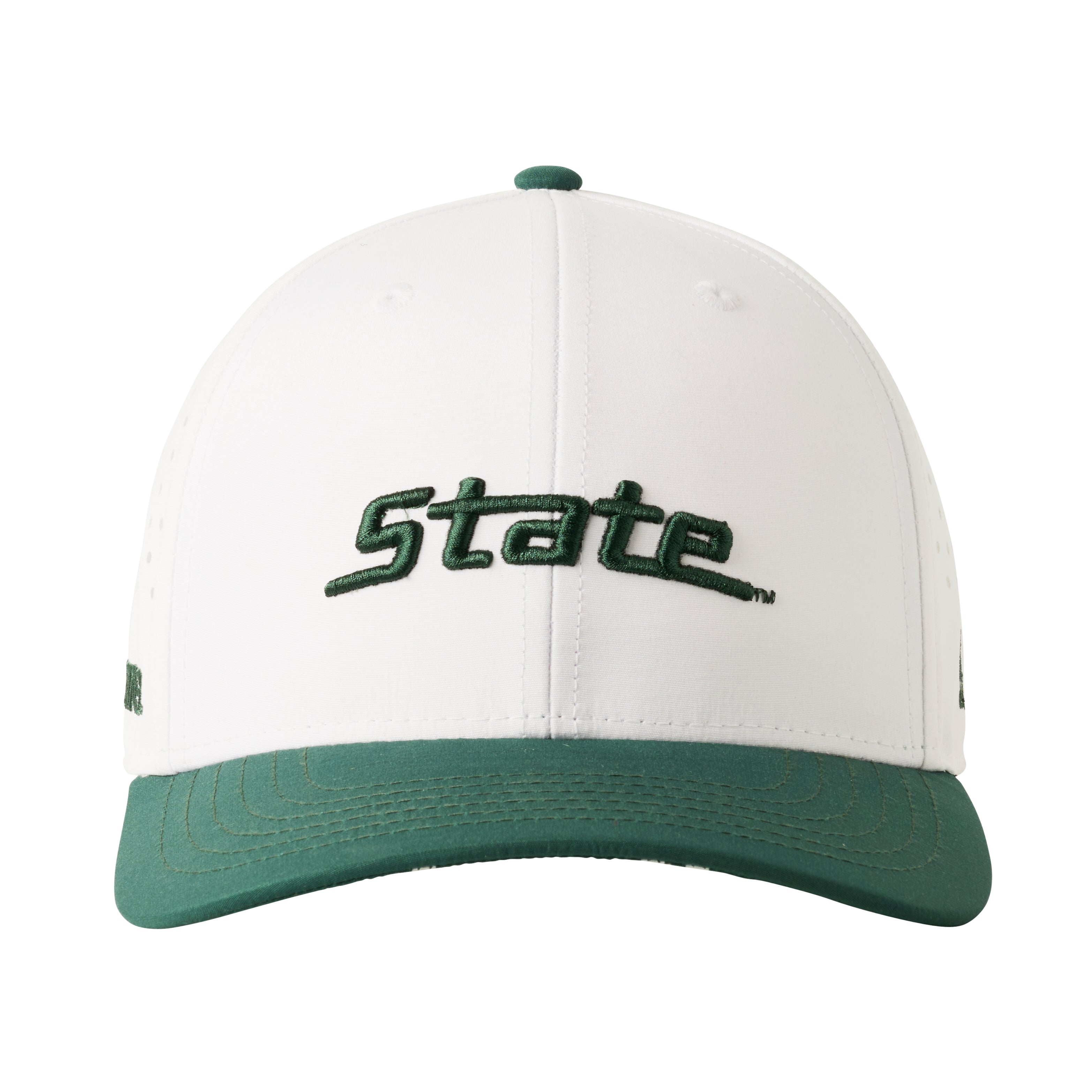 Michigan State University - 6P Performance "State" (White/Green)